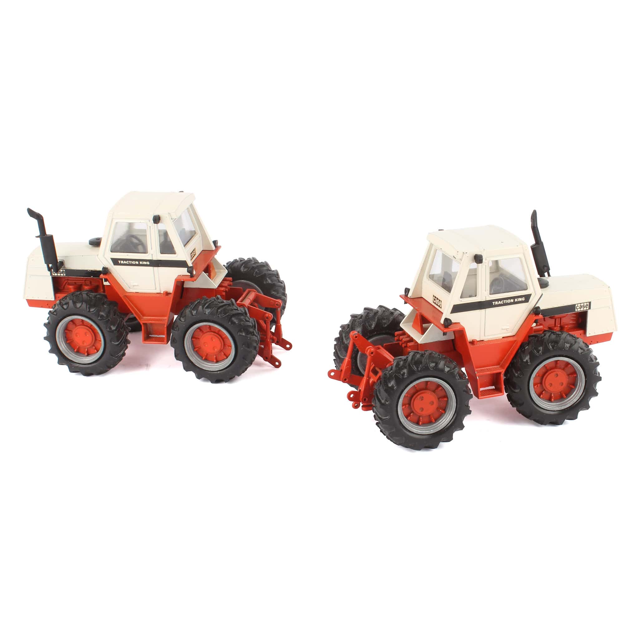 Lot of (2) 1/40 Case Traction King 4WD Tractor by NZG, West Germany - Image 2