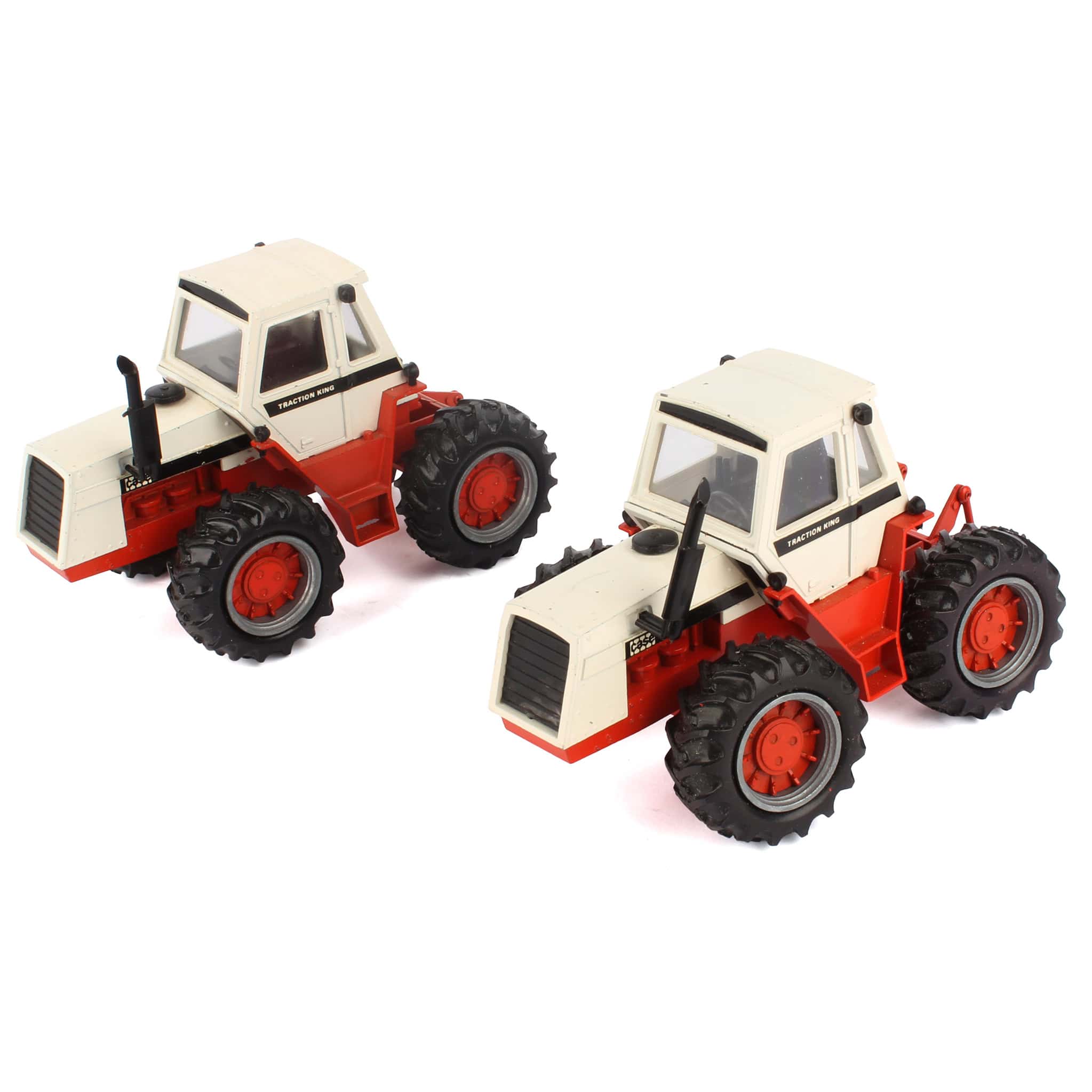 Lot of (2) 1/40 Case Traction King 4WD Tractor by NZG, West Germany - Image 3