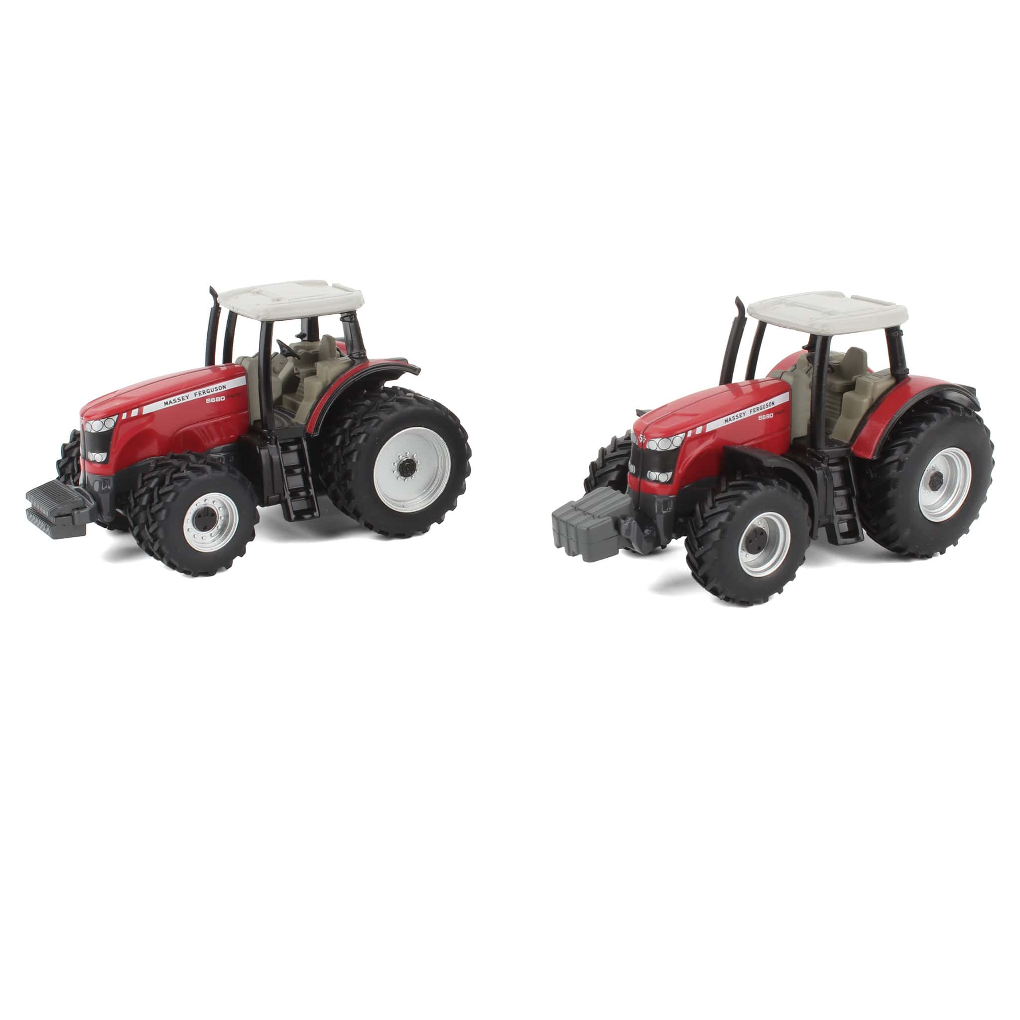 Lot of (2) 1/64 Massey Ferguson Tractors by SpecCast