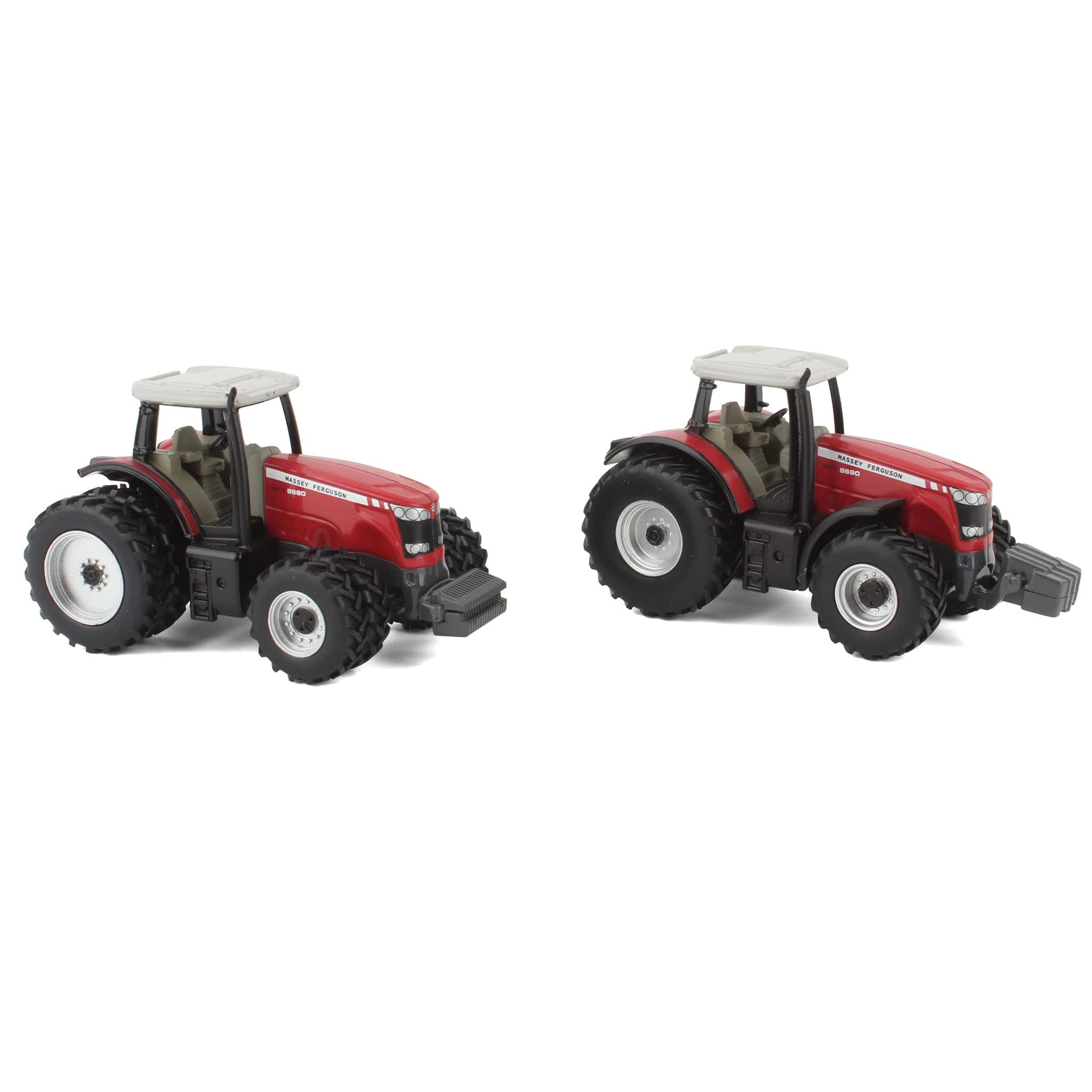 Lot of (2) 1/64 Massey Ferguson Tractors by SpecCast - Image 2