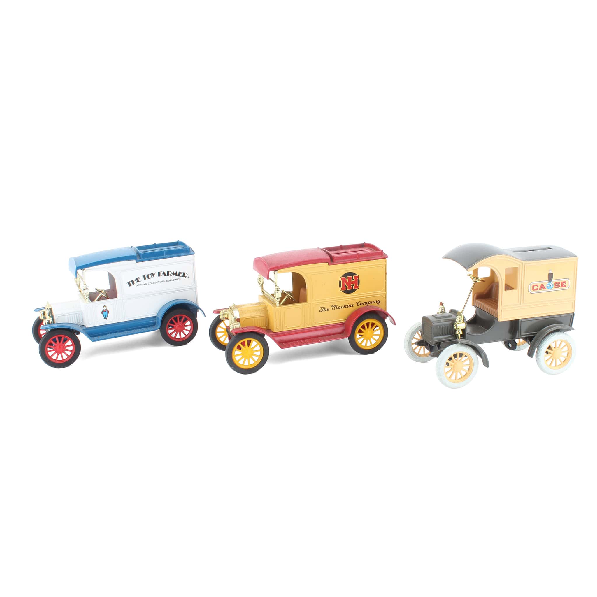 Lot of (3) 1/25 Ford Truck Banks by ERTL
