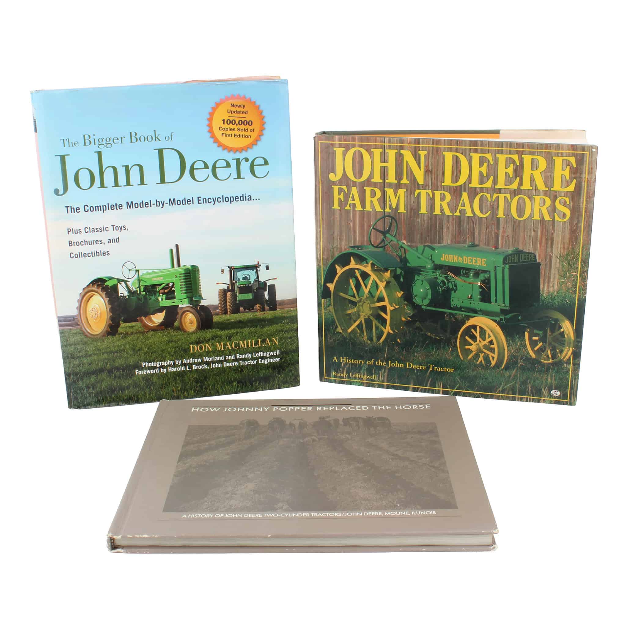Lot of (3) Hardcover John Deere Tractor History Books