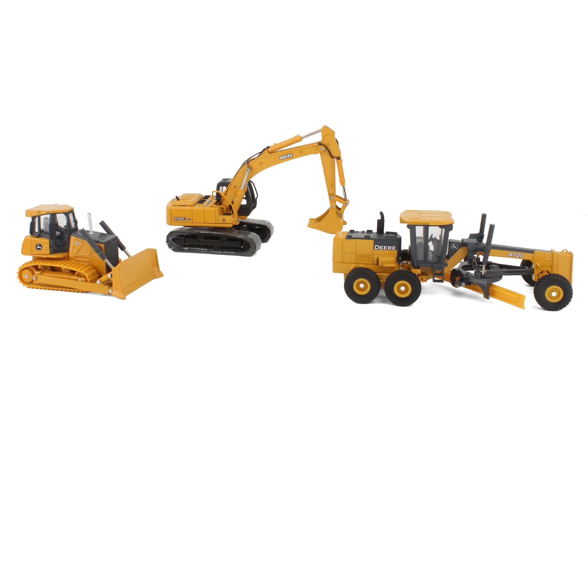 Lot of (3) John Deere Heavy Construction Vehicles by ERTL - Image 2