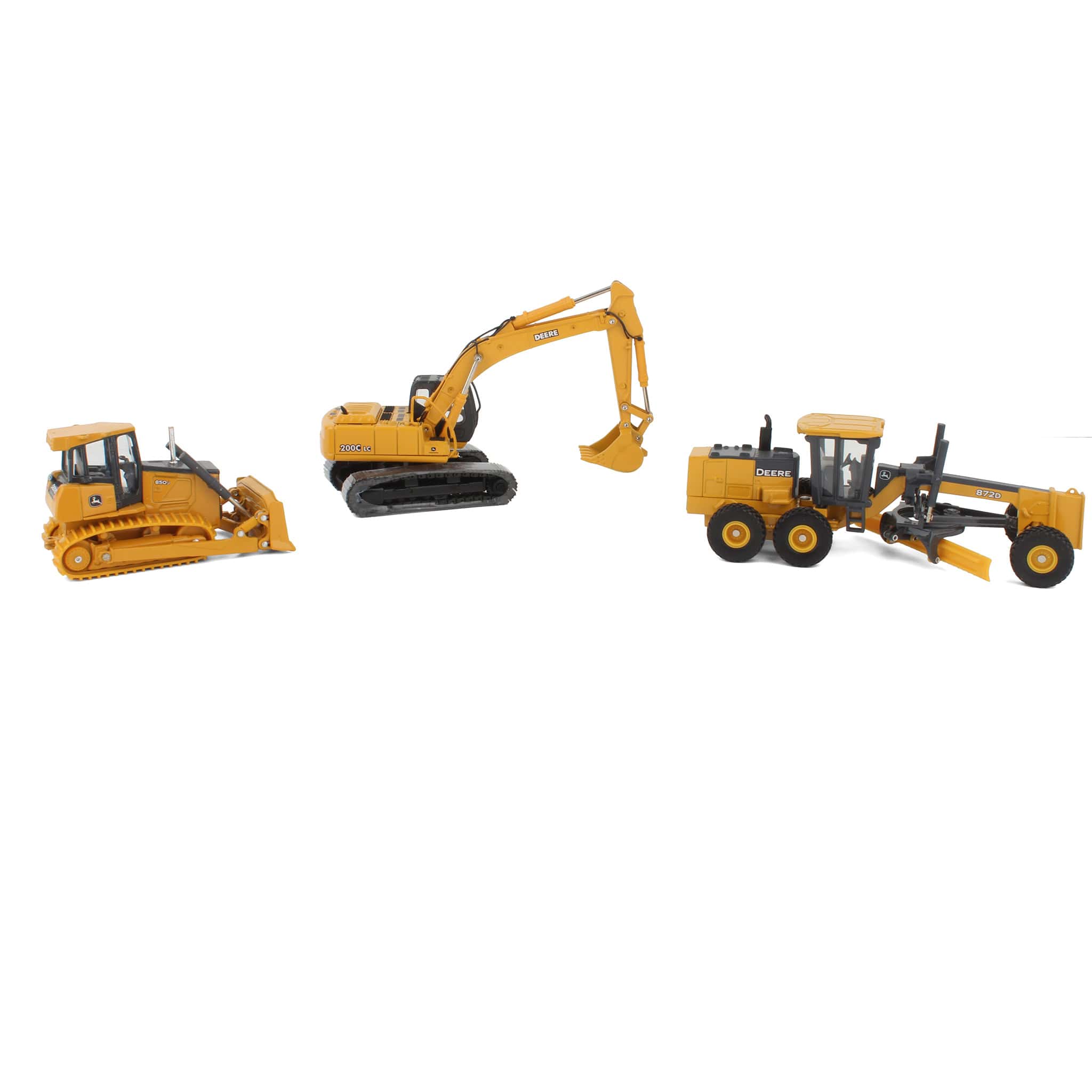 Lot of (3) John Deere Heavy Construction Vehicles by ERTL - Image 3