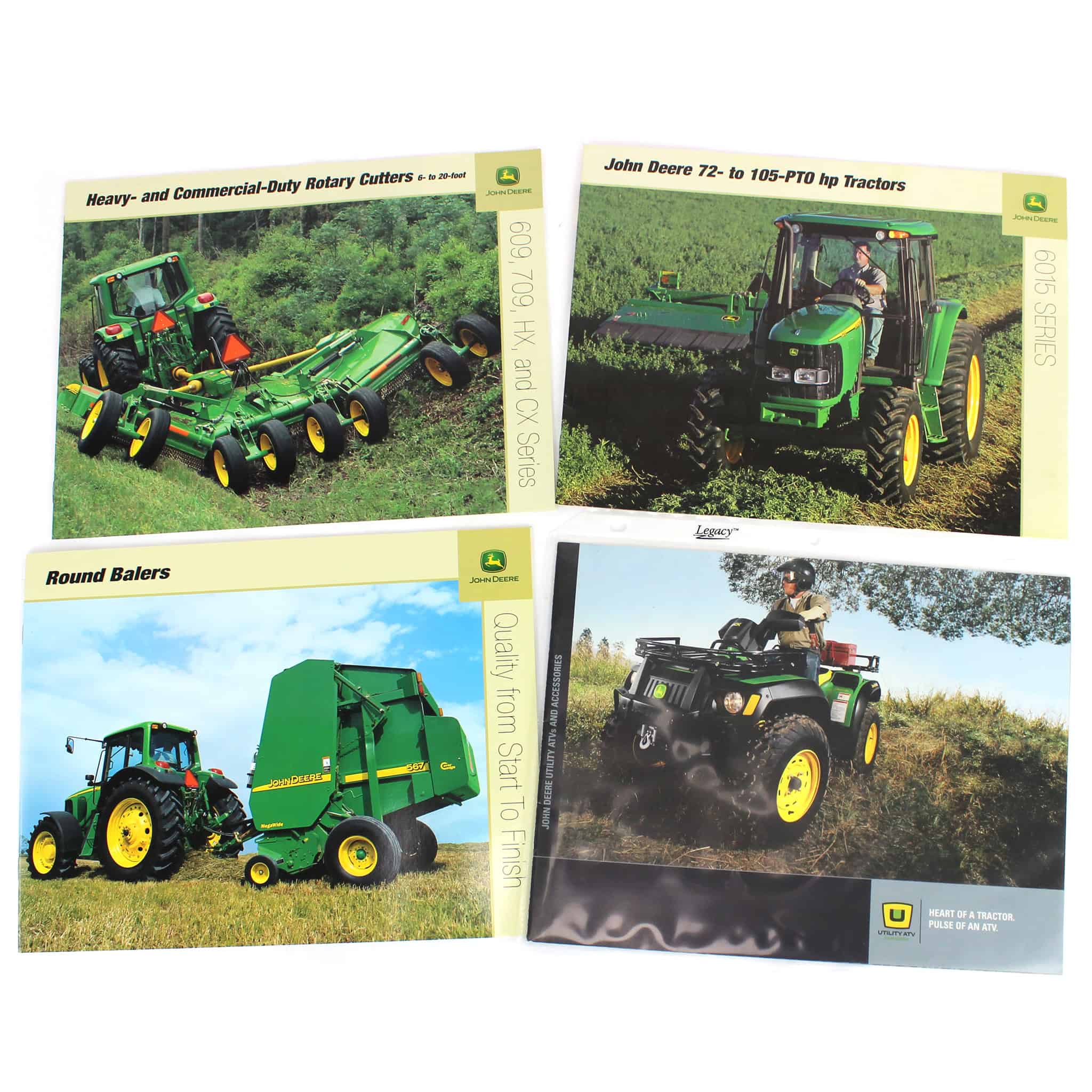 Lot of (4) John Deere Sales Brochures
