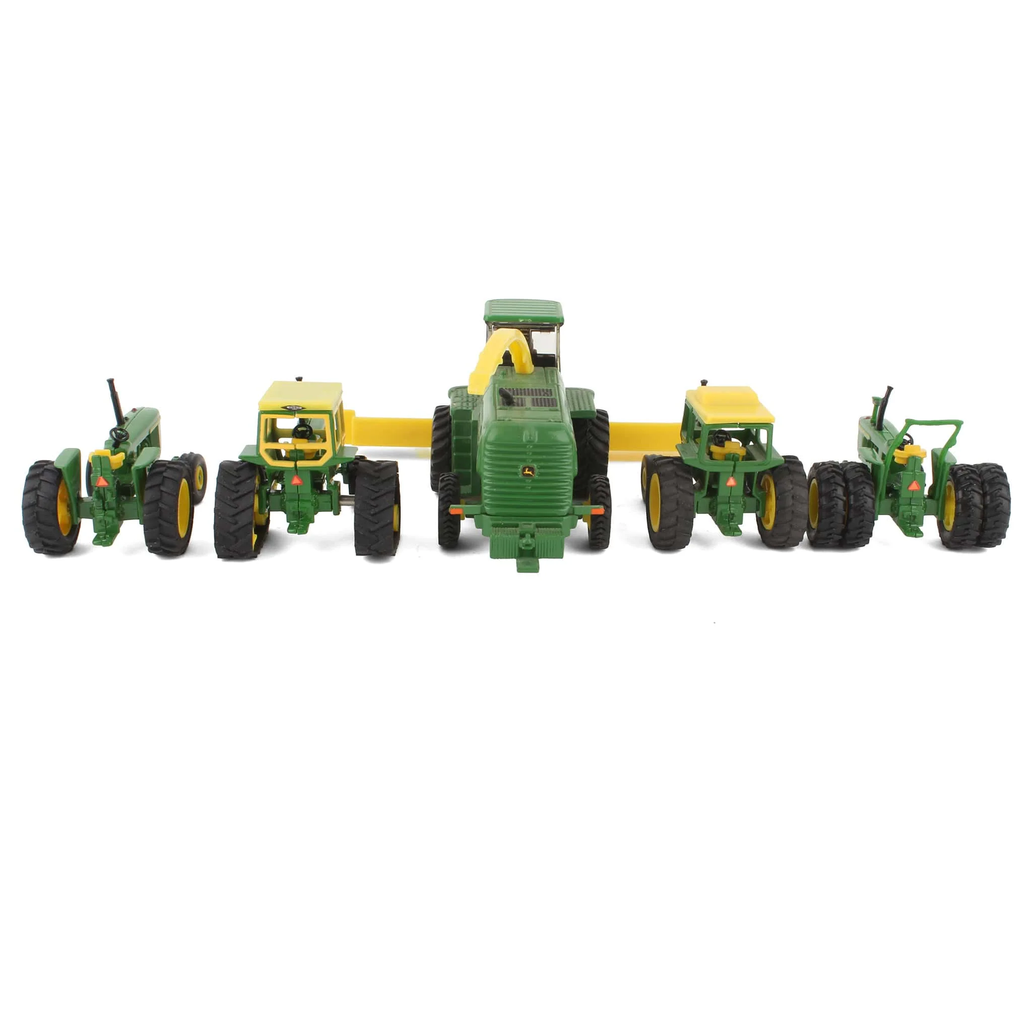 Lot of (4) John Deere Tractors and (1) John Deere Harvester by ERTL - Image 3