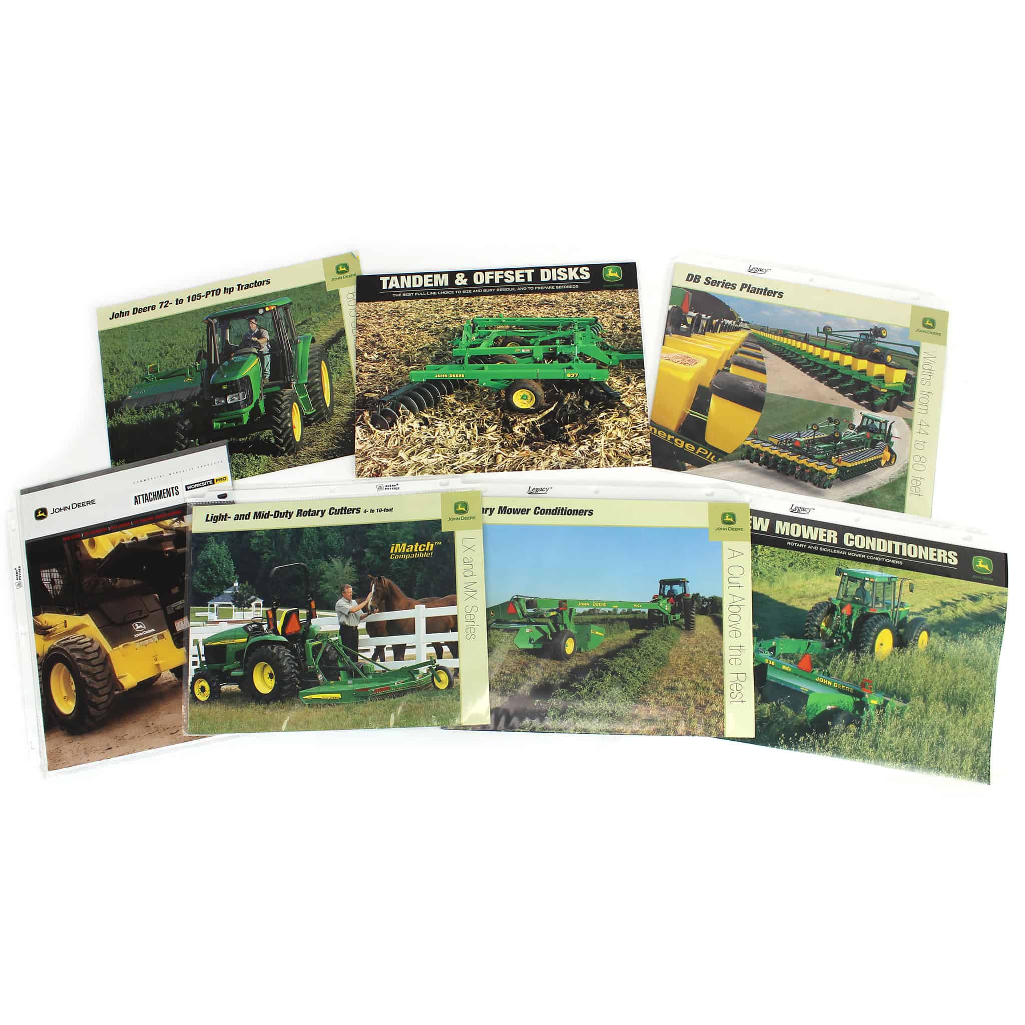 Lot of (7) John Deere Sales Brochures