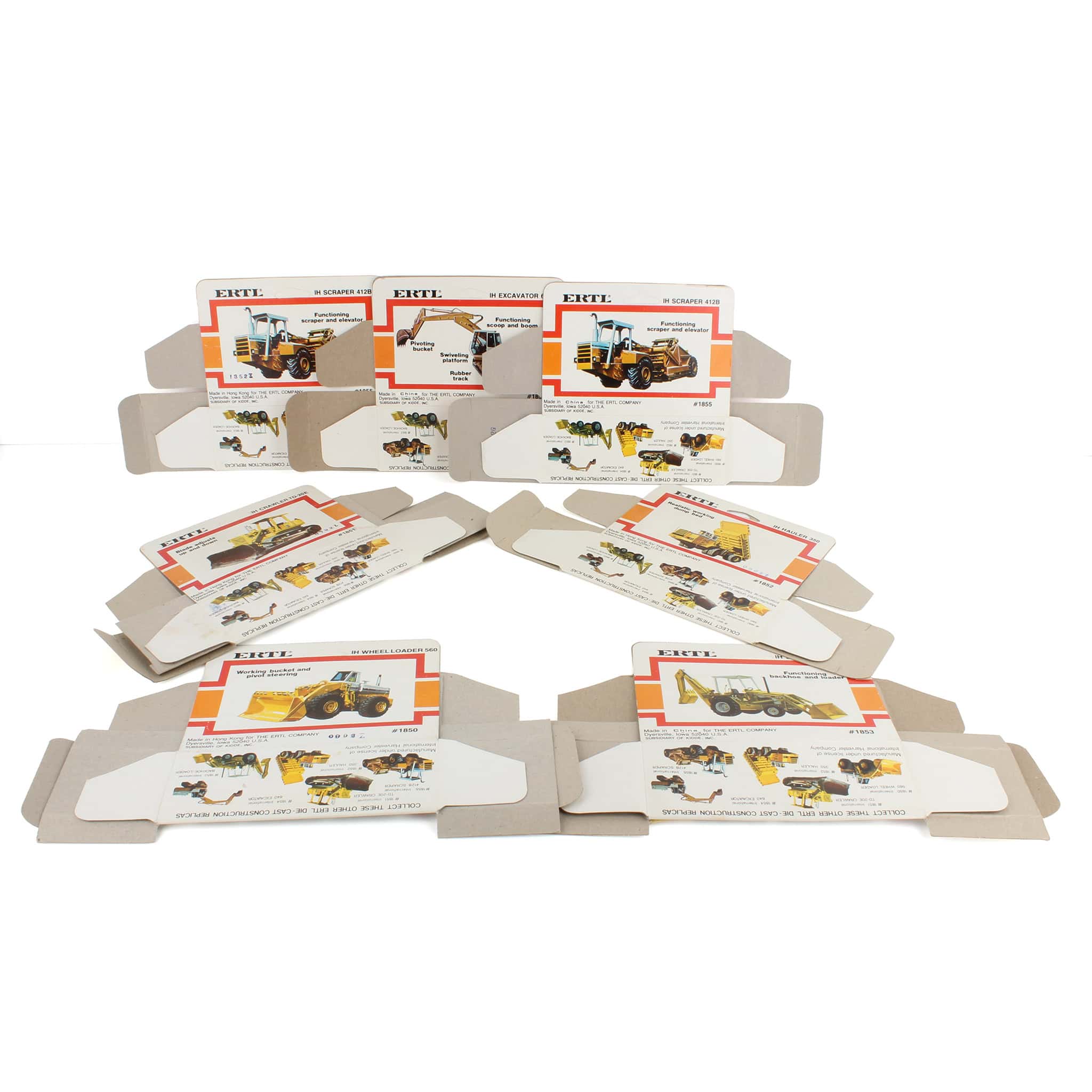 Lot of (7) Mighty Mover Construction Boxes - Image 2