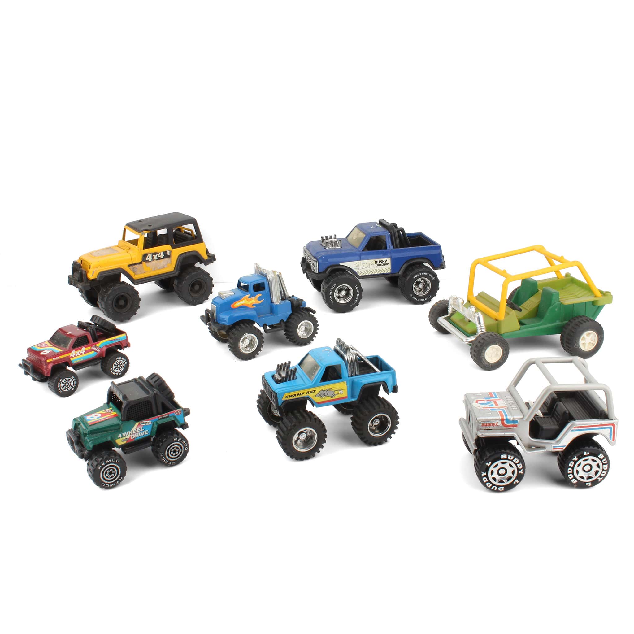 Lot of (8) 4x4 Vehicles of Various Sizes