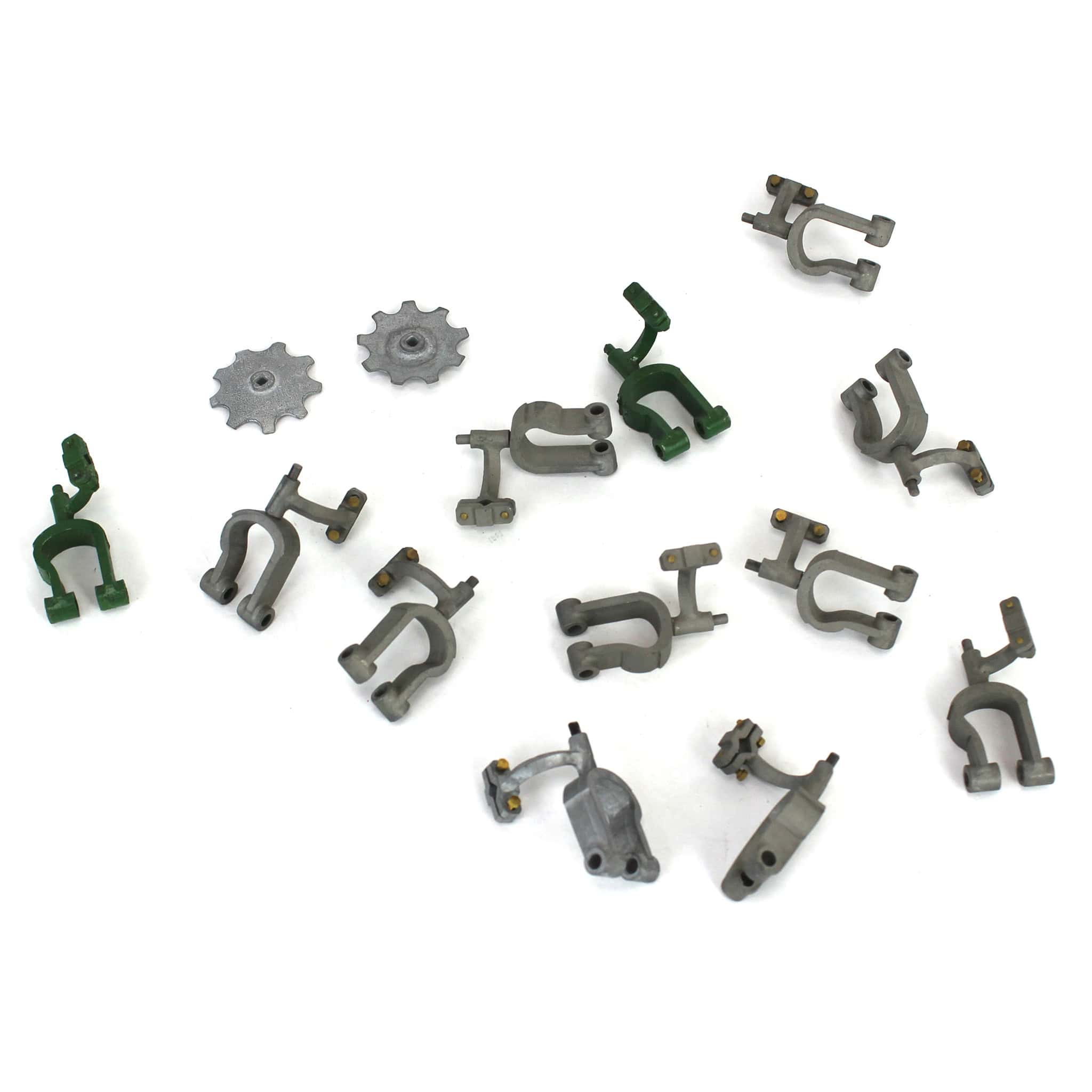 Lot of Miscellaneous 1/16 Painted and Unpainted Tractor and Implement Parts