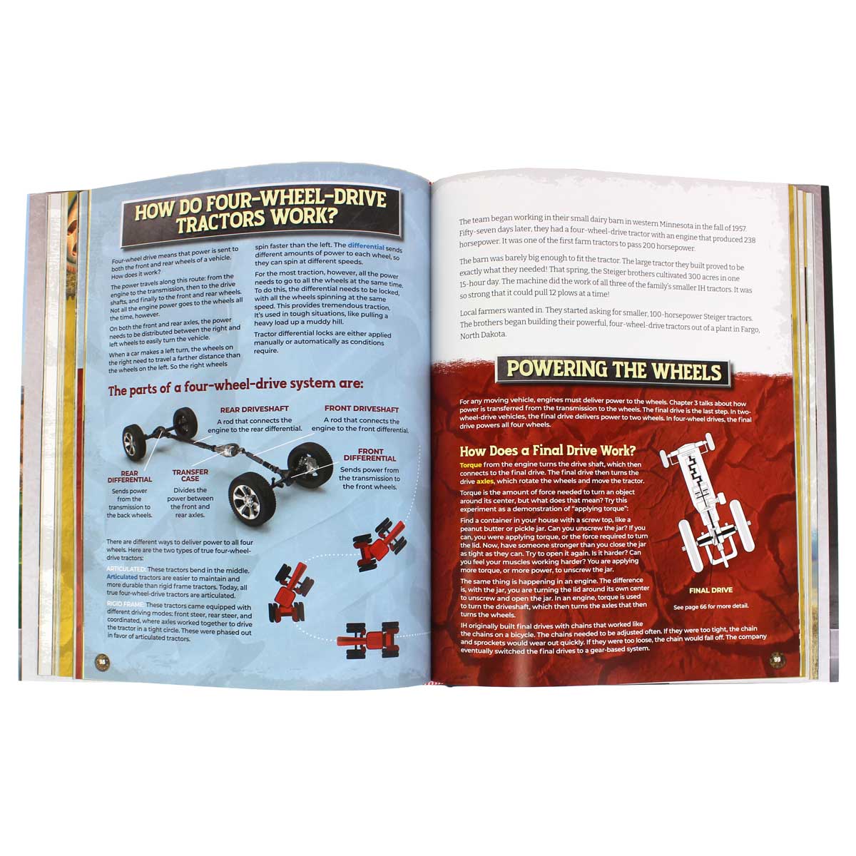 Machine Marvels: Revolutionary Red Tractors 192 Page Hardcover Book - Image 4