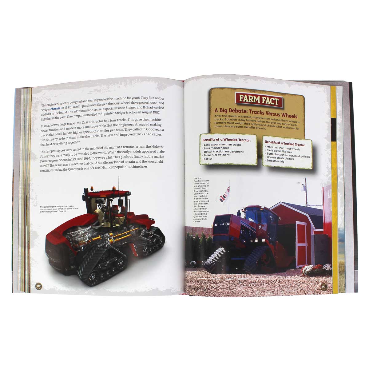 Machine Marvels: Revolutionary Red Tractors 192 Page Hardcover Book - Image 5