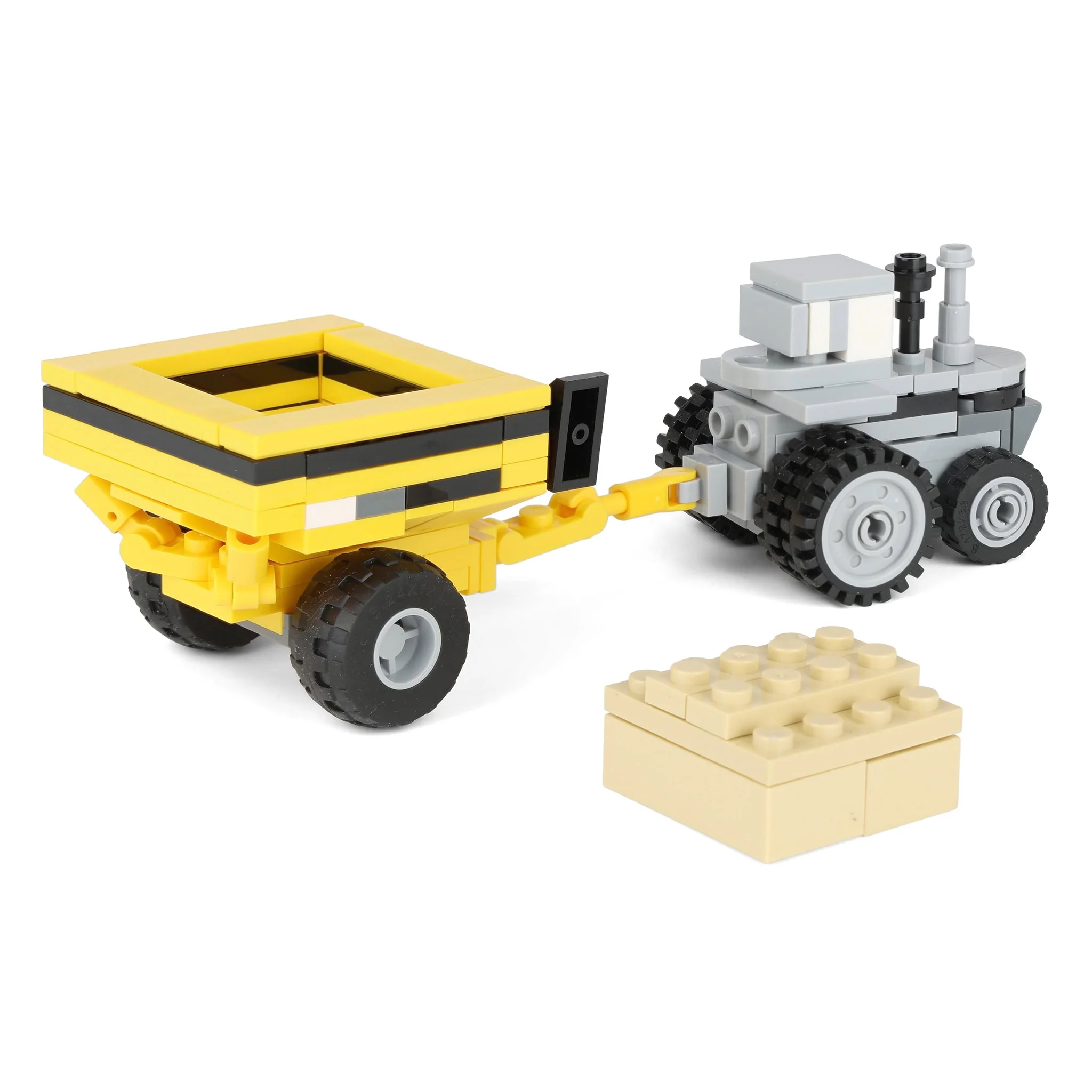 AGCO Massey Ferguson 12 Days of Brick Farming Building Block Advent Set by Brick Ag, 1,086 Pieces - Image 10