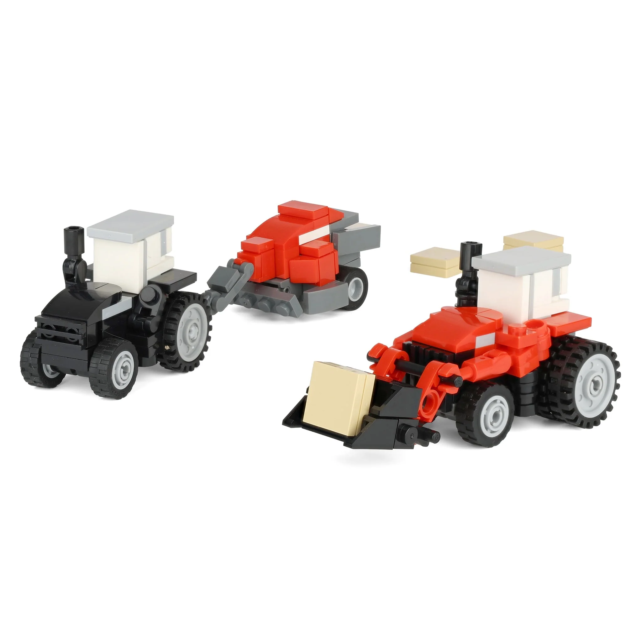 AGCO Massey Ferguson 12 Days of Brick Farming Building Block Advent Set by Brick Ag, 1,086 Pieces - Image 15