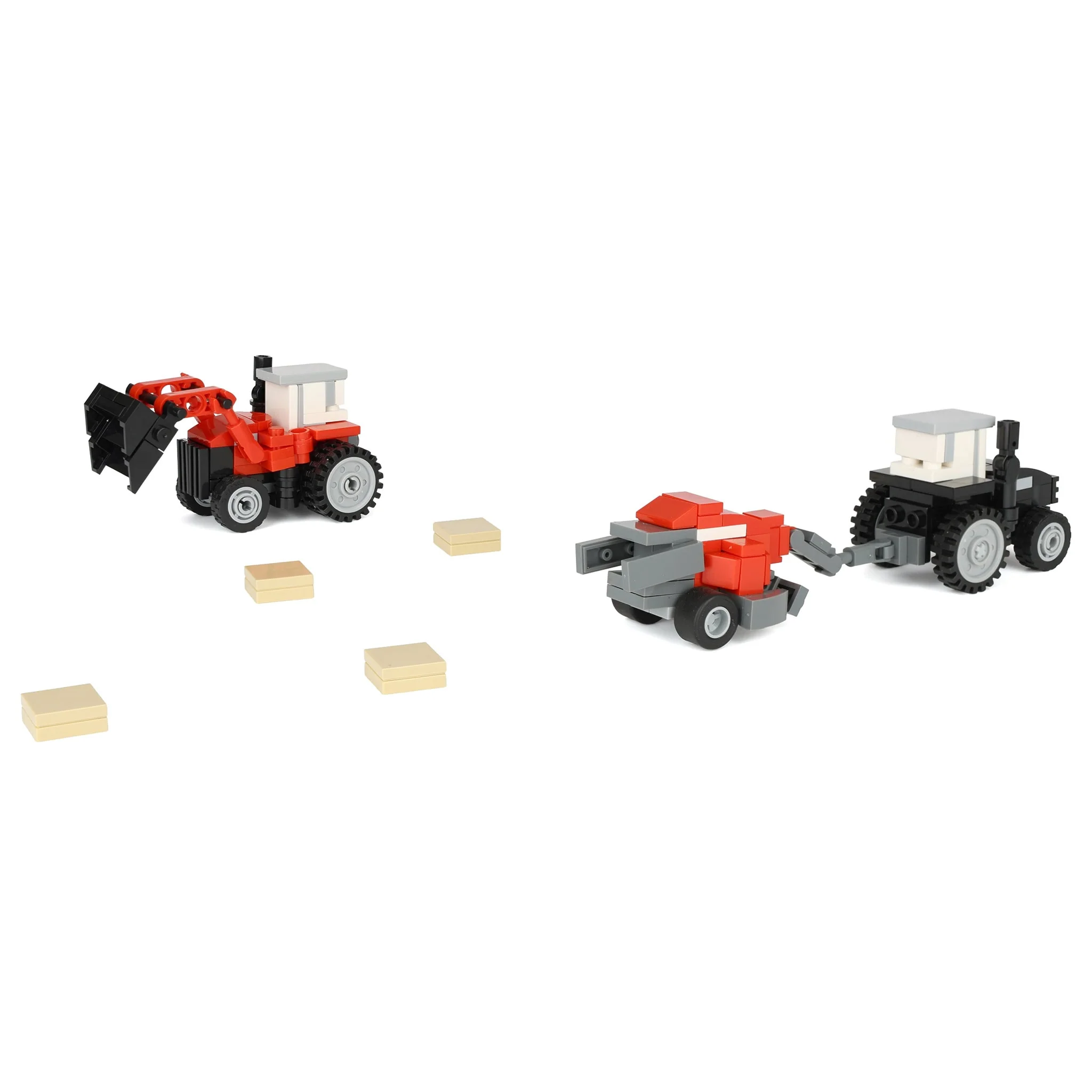 AGCO Massey Ferguson 12 Days of Brick Farming Building Block Advent Set by Brick Ag, 1,086 Pieces - Image 16