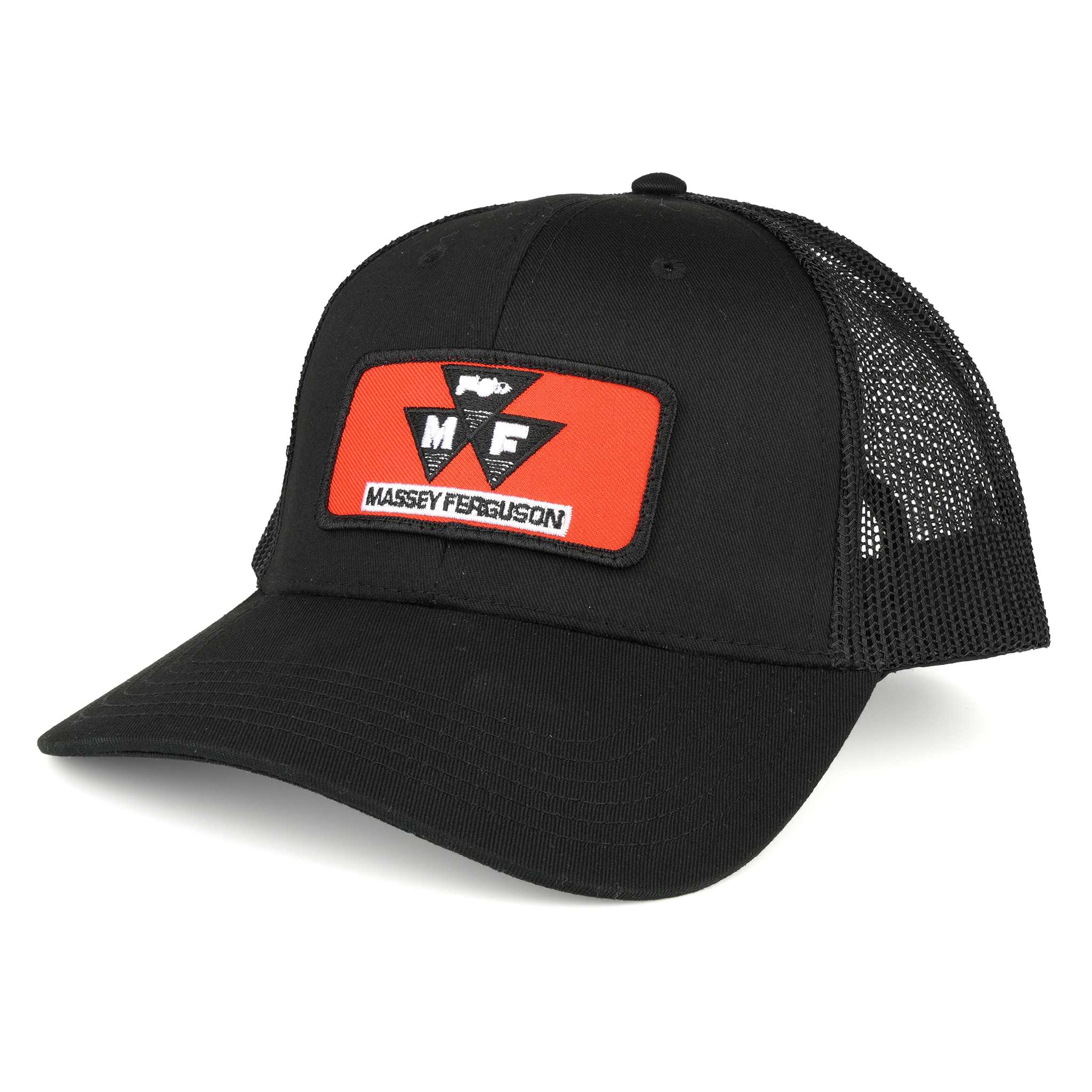 Massey Ferguson Logo Black Mesh Cap
