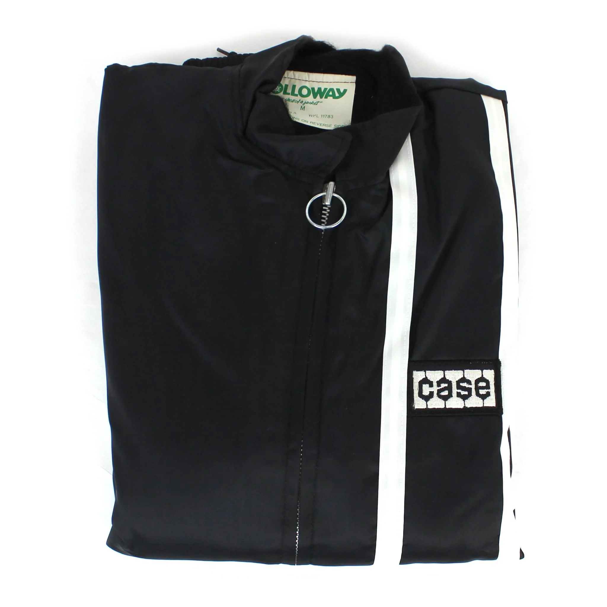 Medium Size ~ Men's Black Case Jacket with Cuffed Sleeves - Image 2