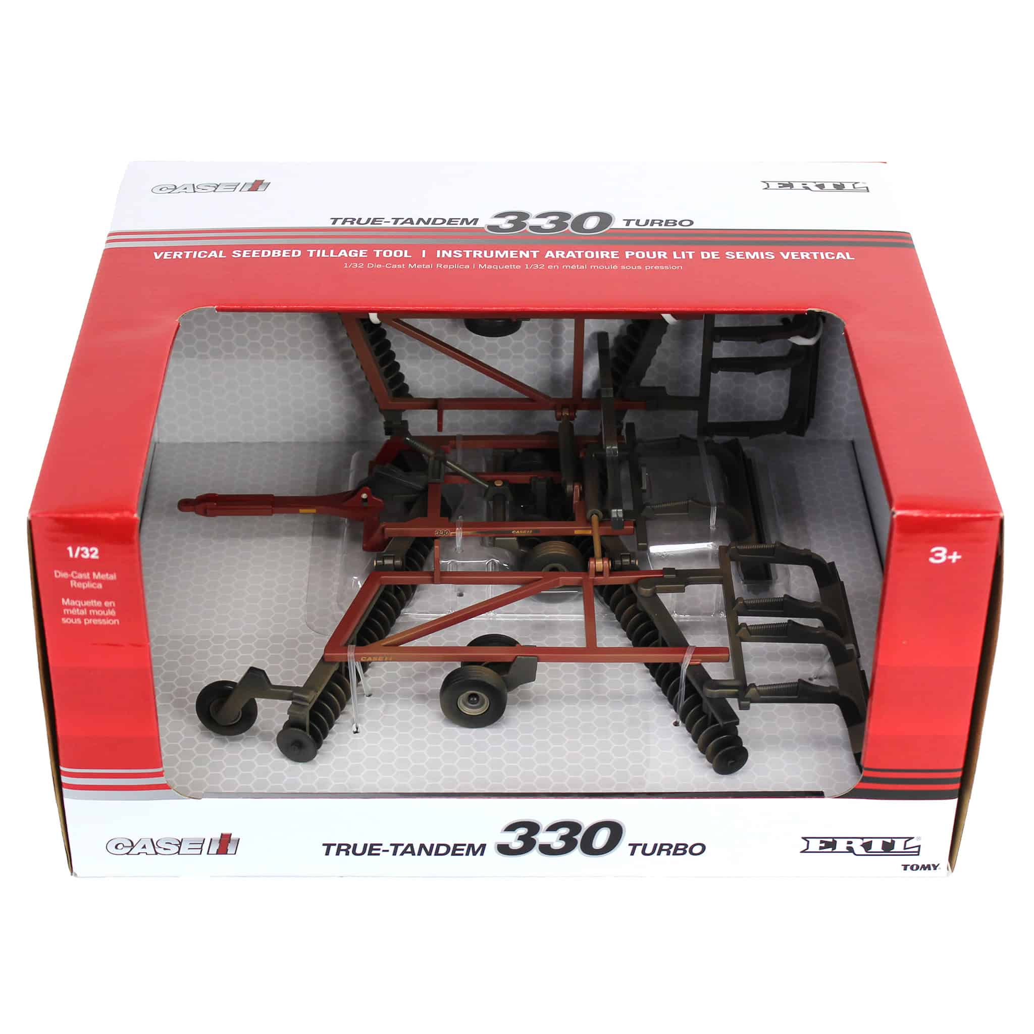 "Muddy" Chase Unit ~ 1/32 Case IH True-Tandem 330 Turbo Disk