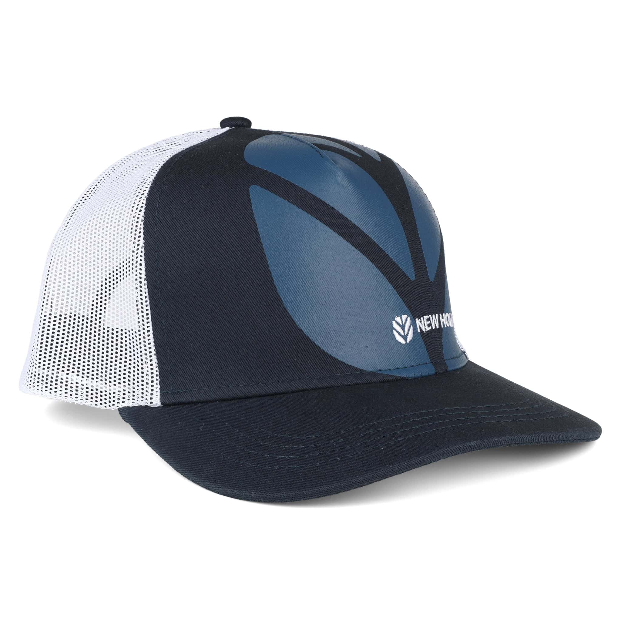 New Holland Navy Hat with White Mesh Back, The 2025 Corporate Cap - Image 2