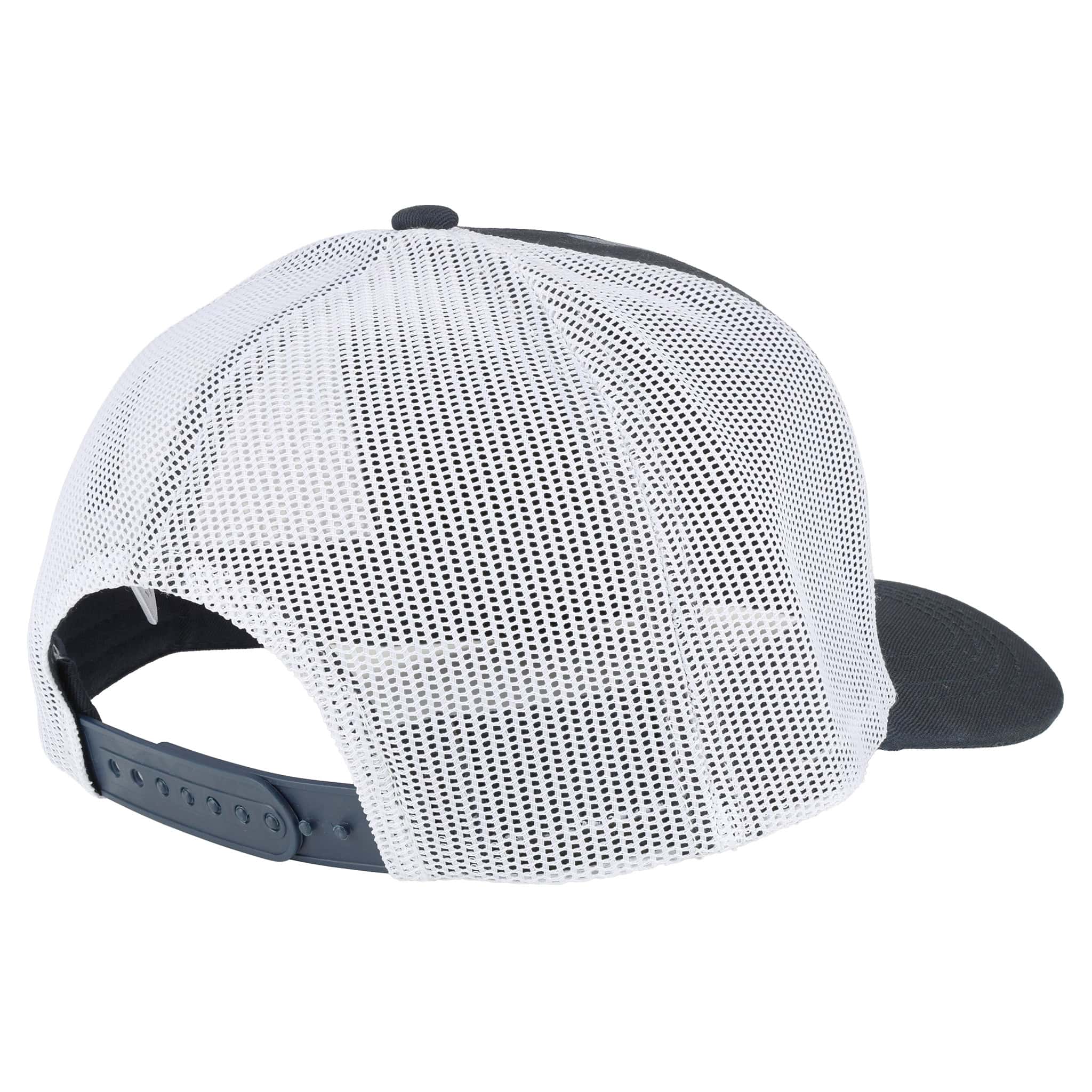 New Holland Navy Hat with White Mesh Back, The 2025 Corporate Cap - Image 3