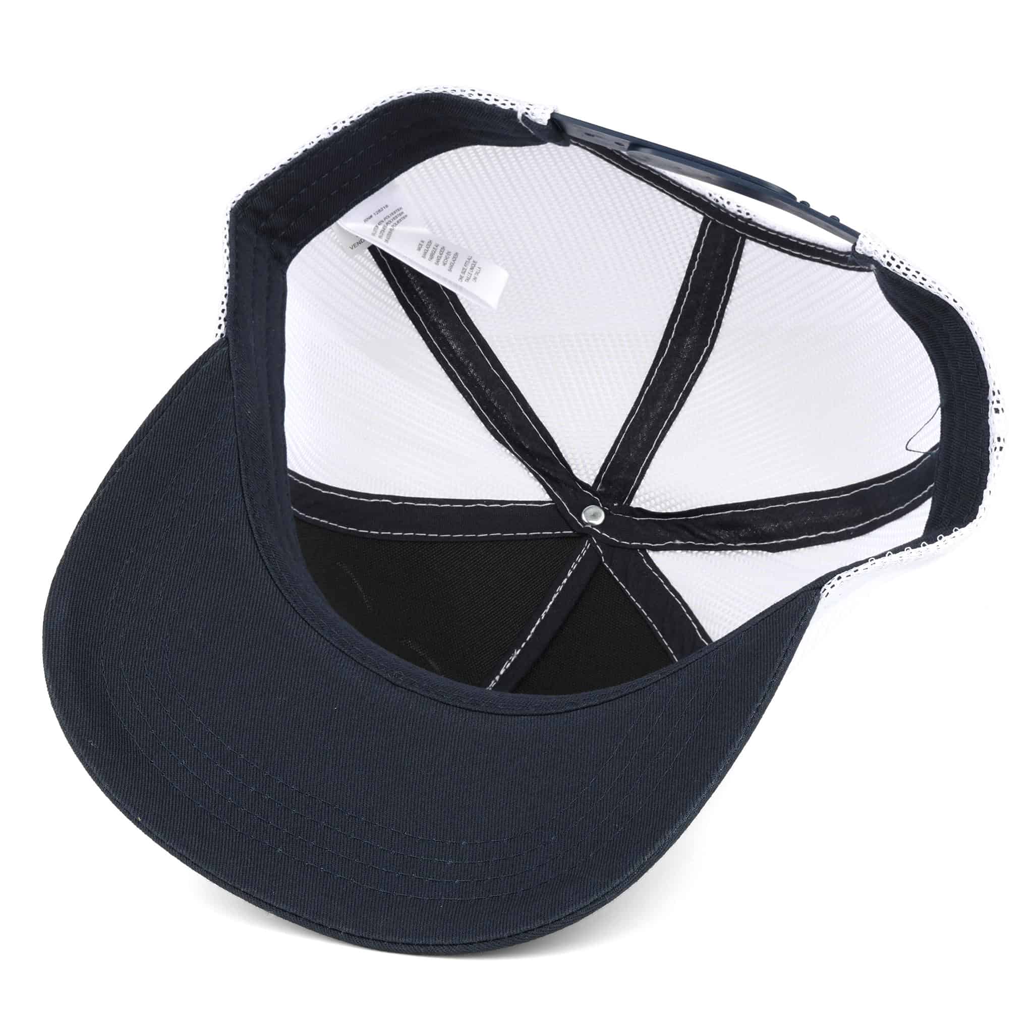 New Holland Navy Hat with White Mesh Back, The 2025 Corporate Cap - Image 4