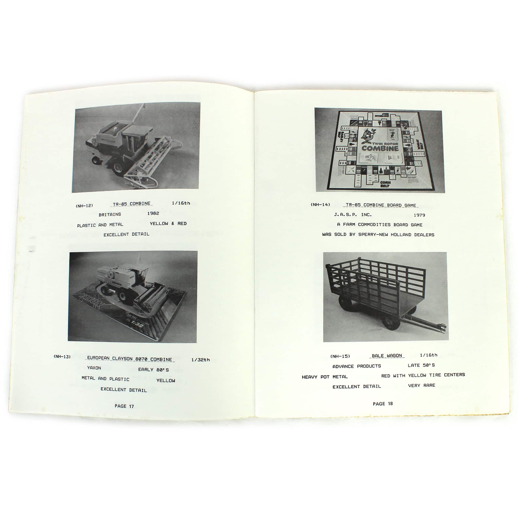 New Holland & New Idea Farm Toys and Collectibles Reference Book - Image 3