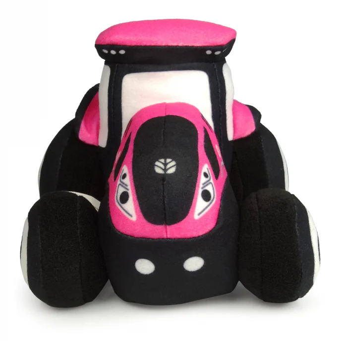 New Holland T7 Pink Tractor Soft Plush Toy - Image 2