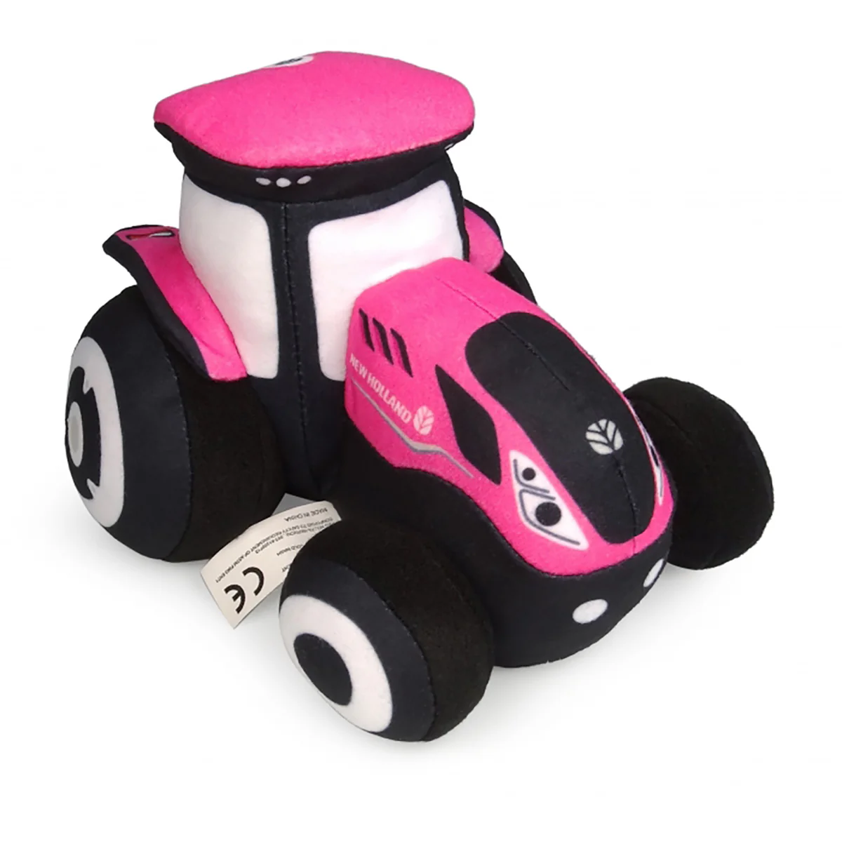 New Holland T7 Pink Tractor Soft Plush Toy - Image 3