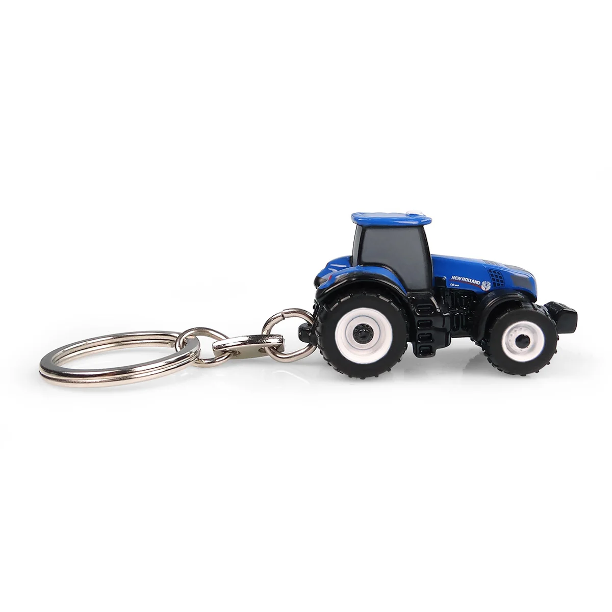 New Holland T8.350 Tractor Metal Keychain - Image 3