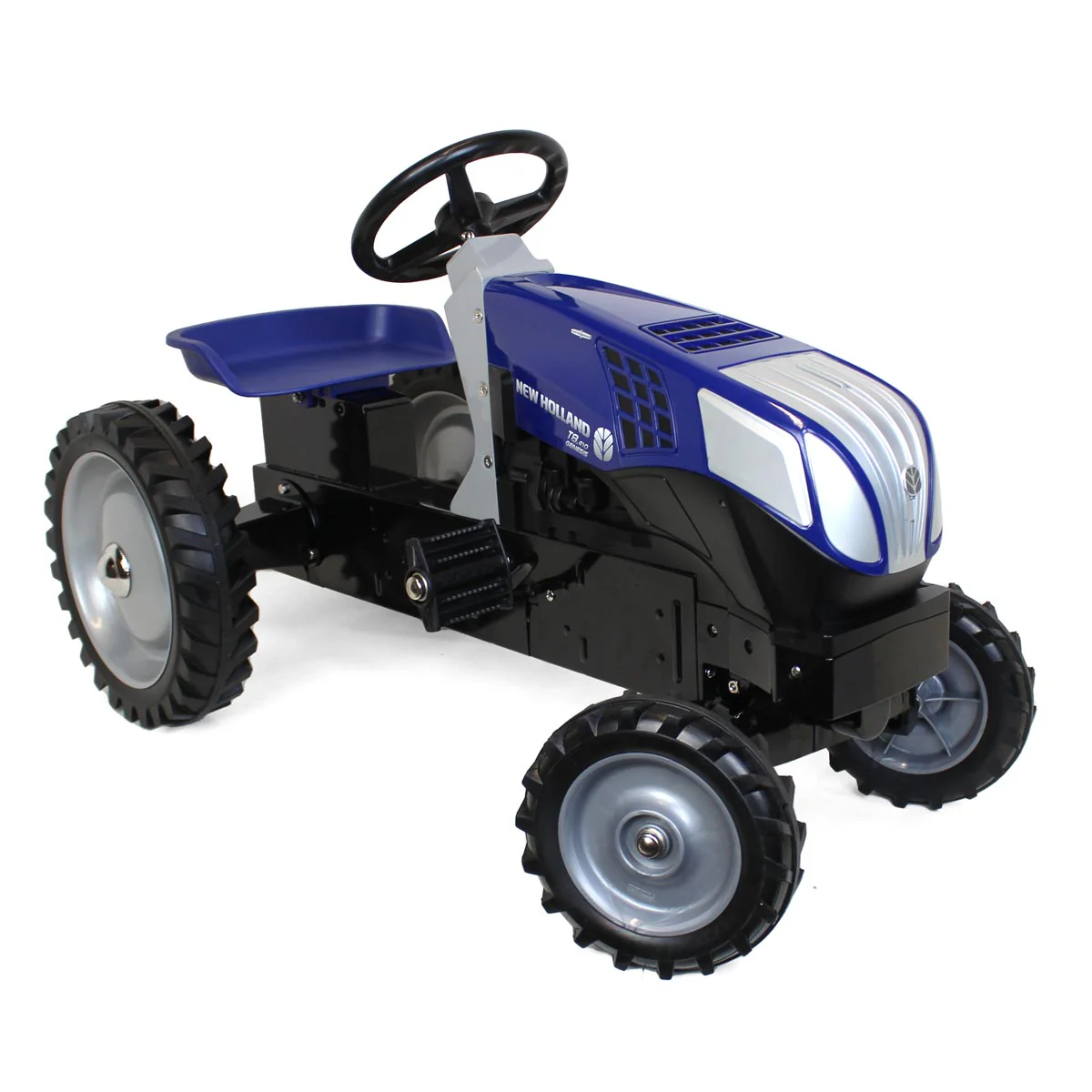 New Holland T8.410 Blue Power Pedal Tractor by ERTL - Image 2