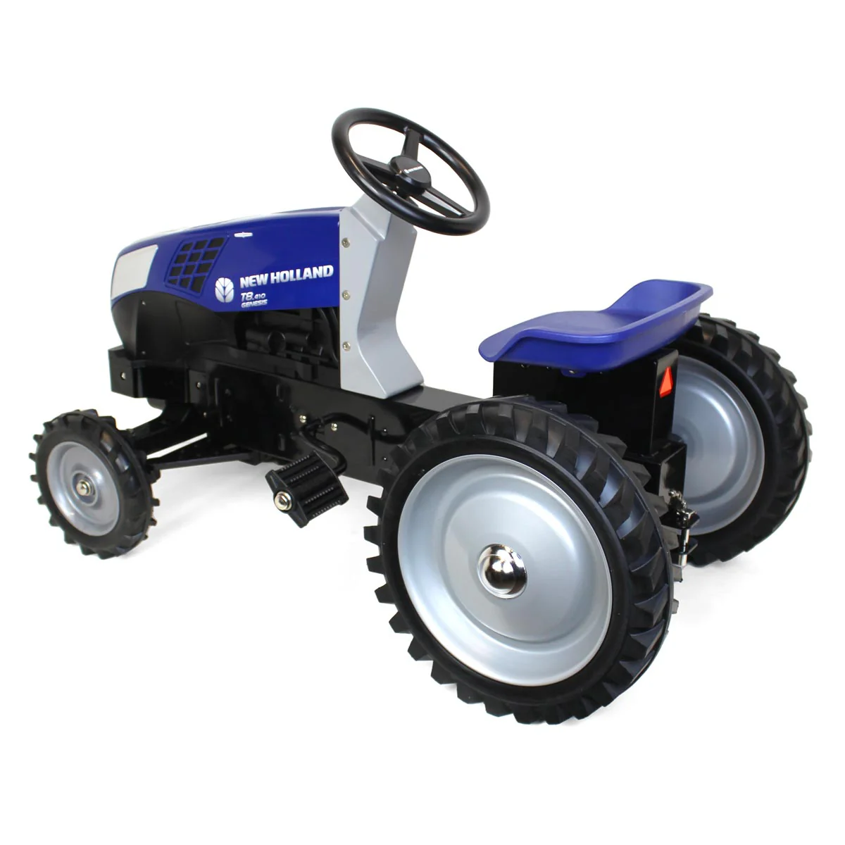 New Holland T8.410 Blue Power Pedal Tractor by ERTL - Image 3