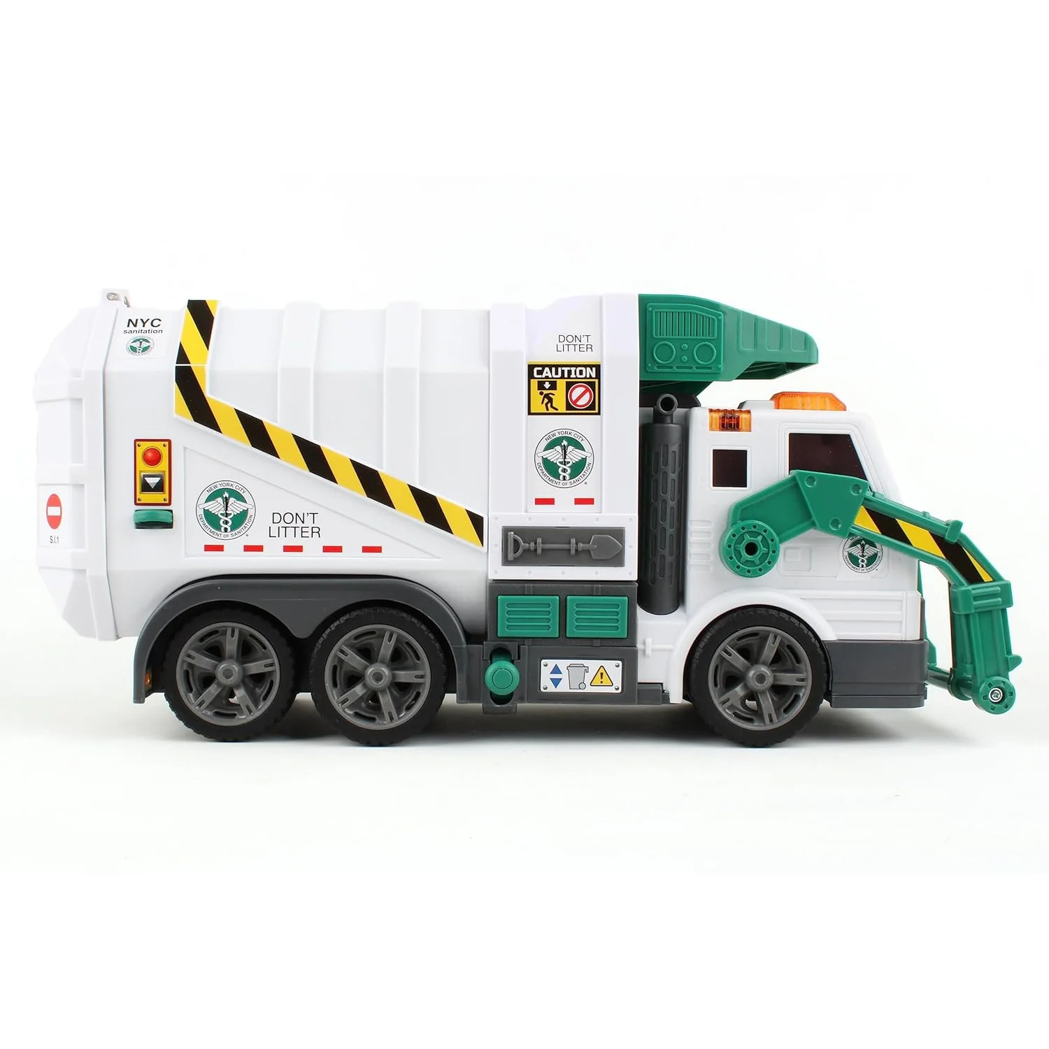 NYC Sanitation Front End Dumpster Garbage Truck - Image 3