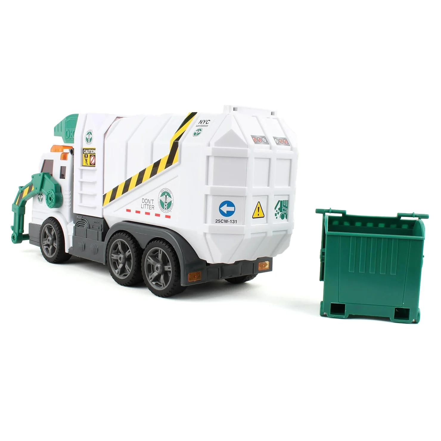 NYC Sanitation Front End Dumpster Garbage Truck - Image 4