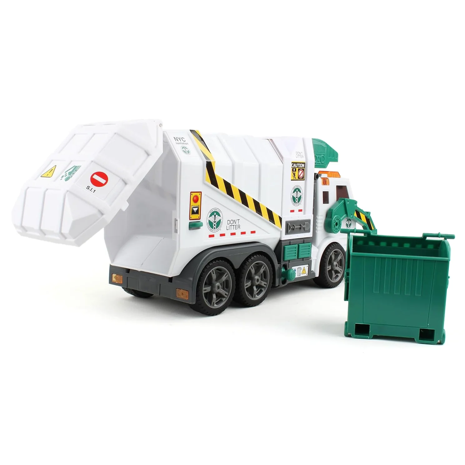 NYC Sanitation Front End Dumpster Garbage Truck - Image 6