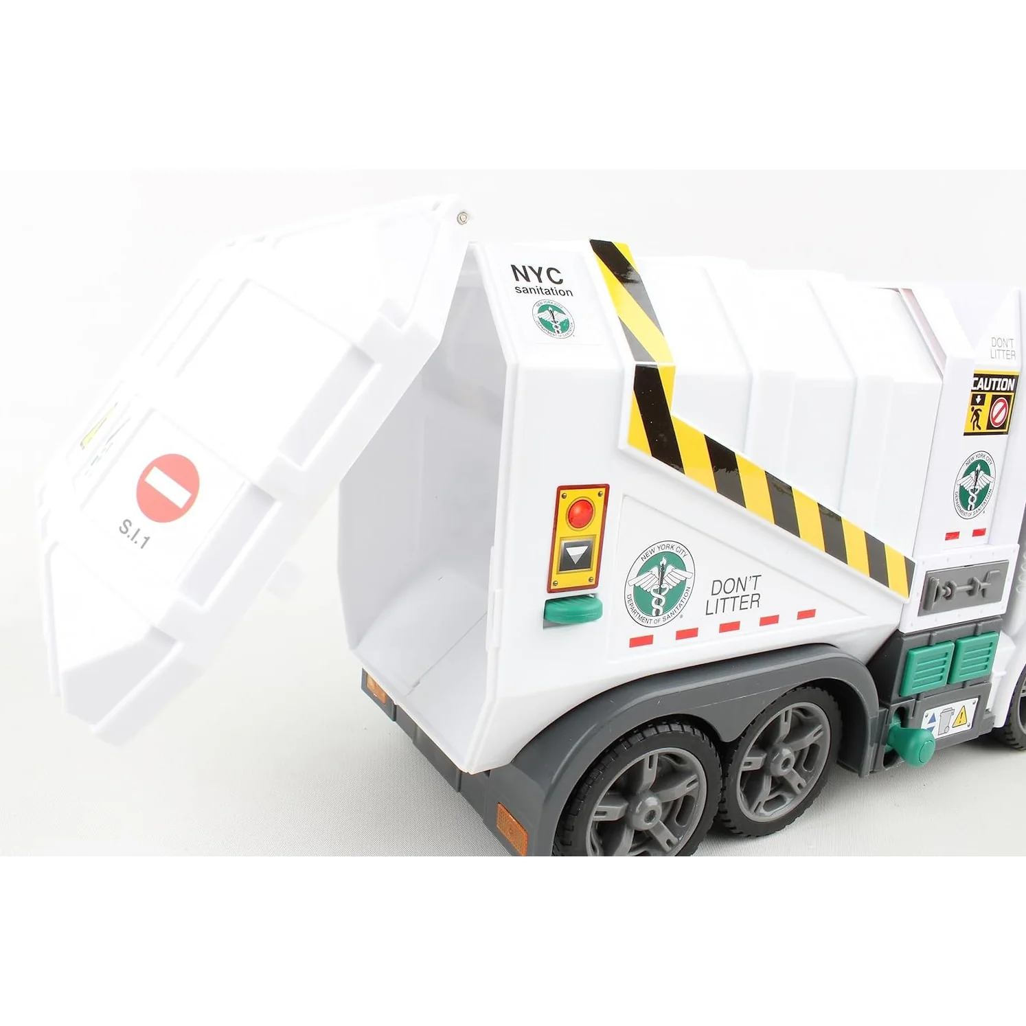 NYC Sanitation Front End Dumpster Garbage Truck - Image 7