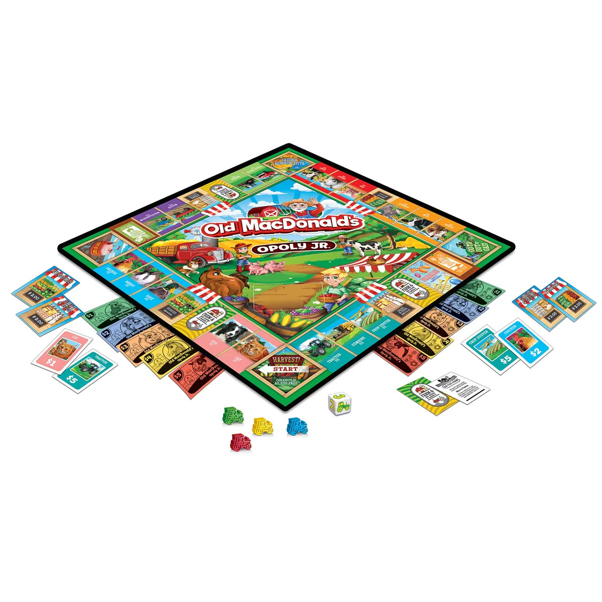 Old MacDonald's Opoly Junior Board Game - Image 3
