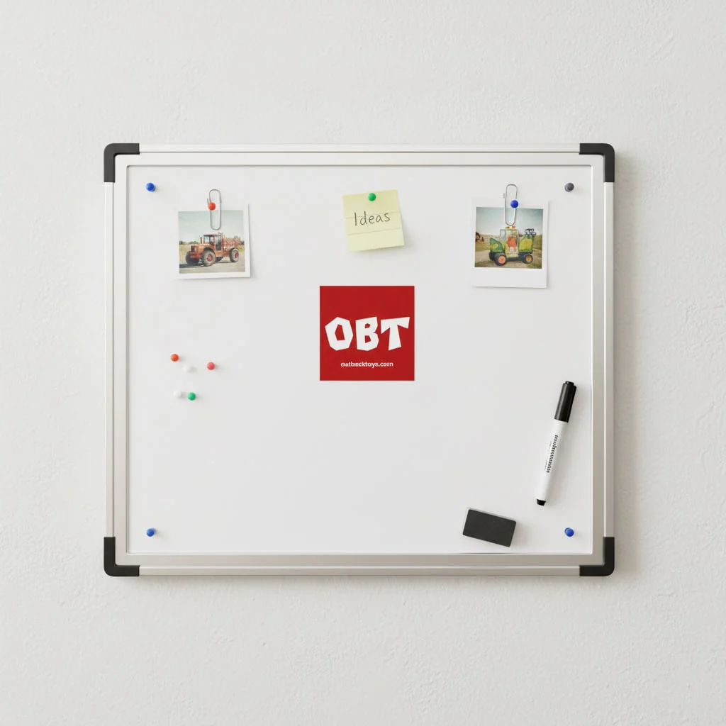 Outback Toys 2.5in Magnet with OBT Logo, Red - Image 4