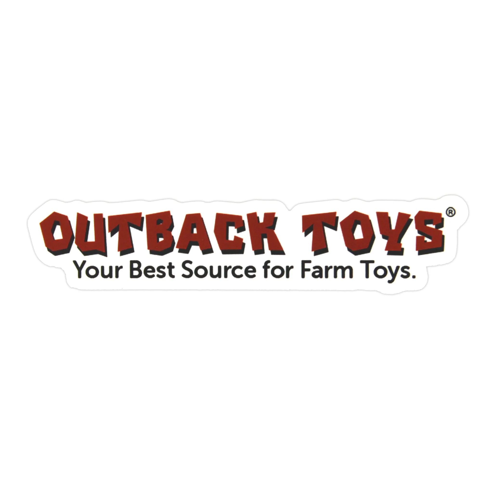 Outback Toys Logo 5" Vinyl Die Cut Sticker