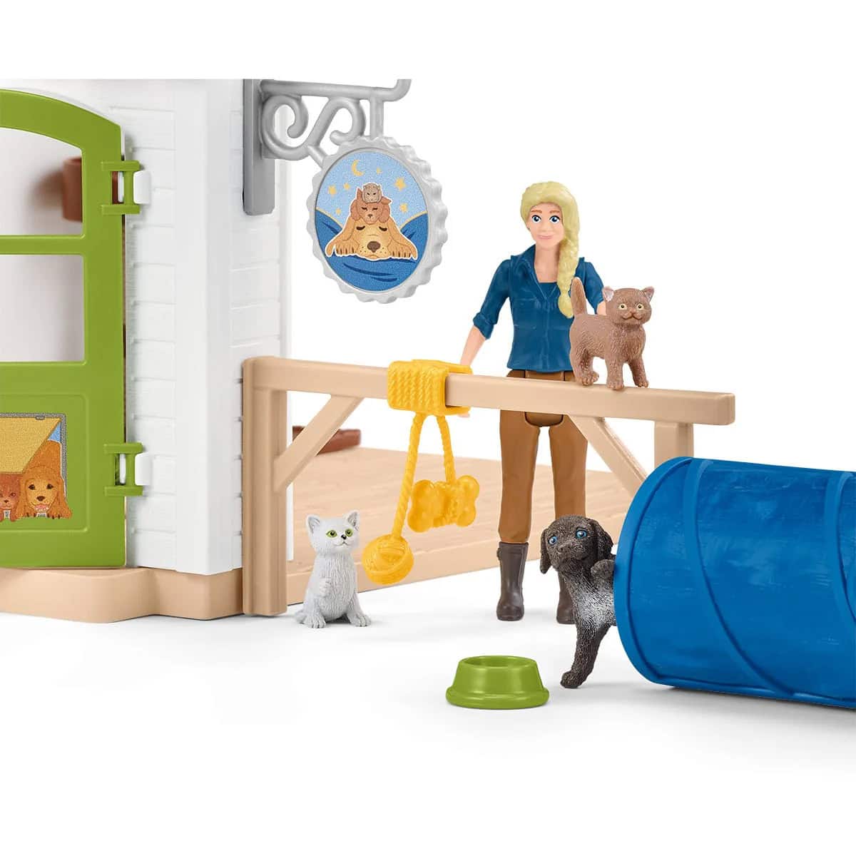 Pet Hotel Playset with Animals by Schleich - Image 5