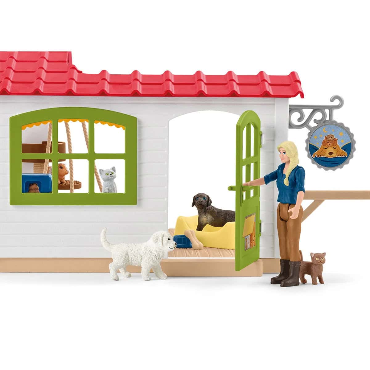 Pet Hotel Playset with Animals by Schleich - Image 6