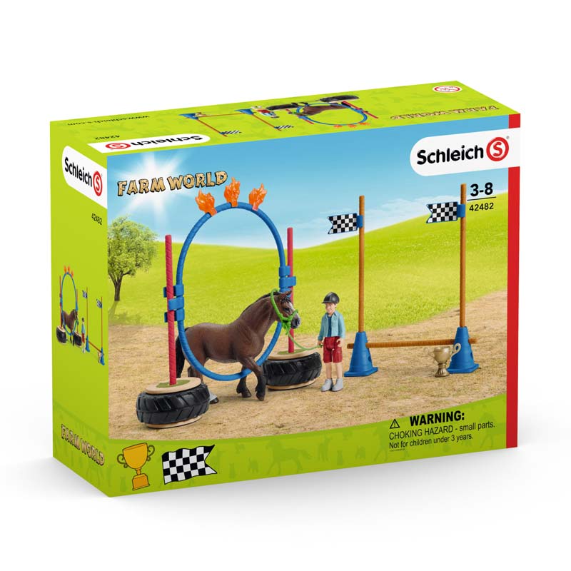 Pony Agility Race Set by Schleich - Image 2