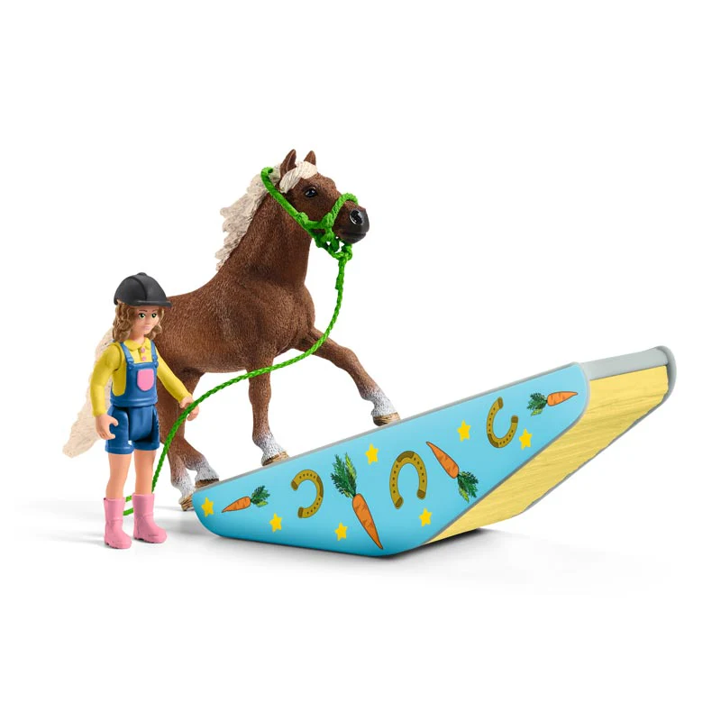 Pony Agility Training Set by Schleich includes 26 pieces - Image 3