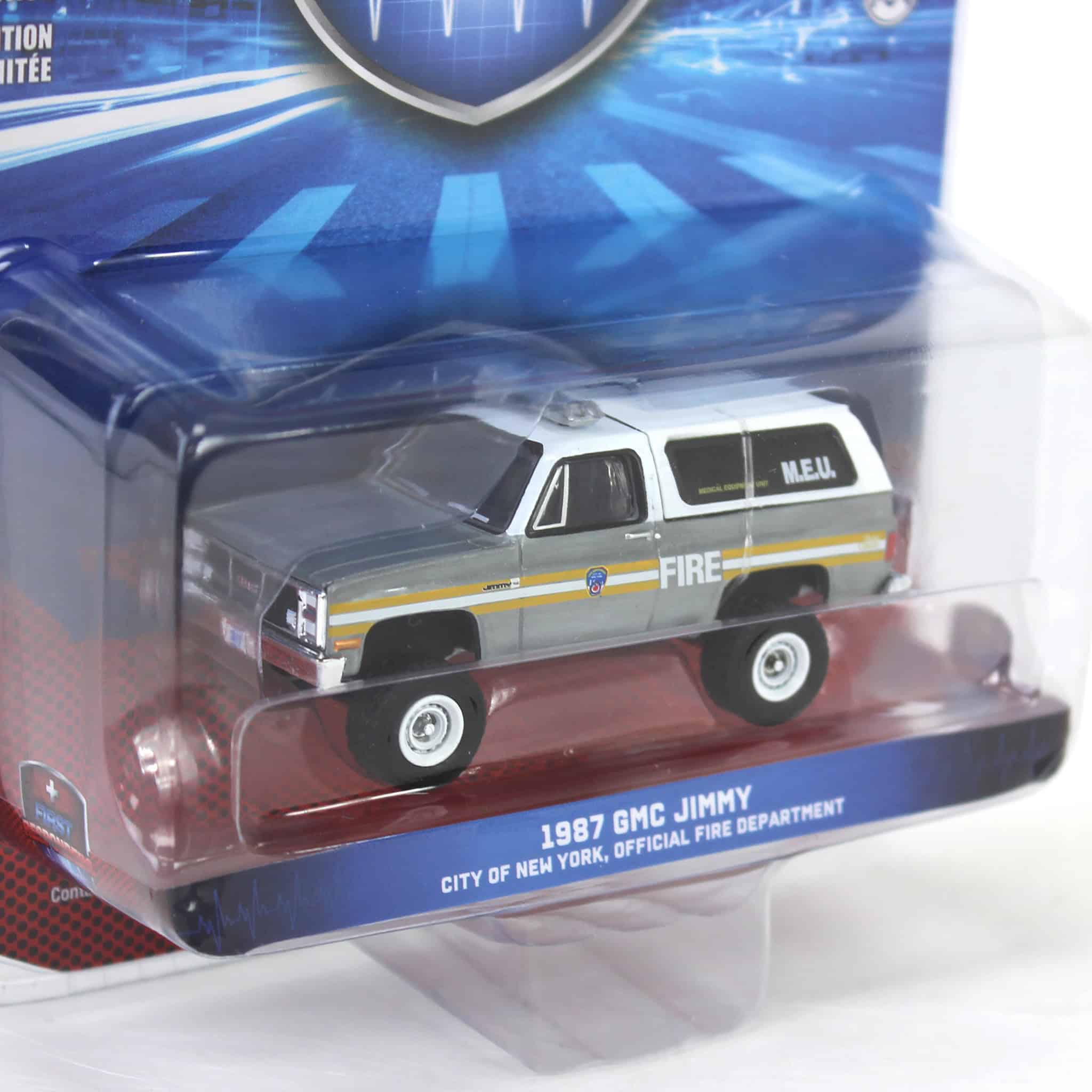 Raw Chase ~ 1/64 1987 GMC Jimmy, FDNY M.E.U., First Responders Series 2 - Image 2