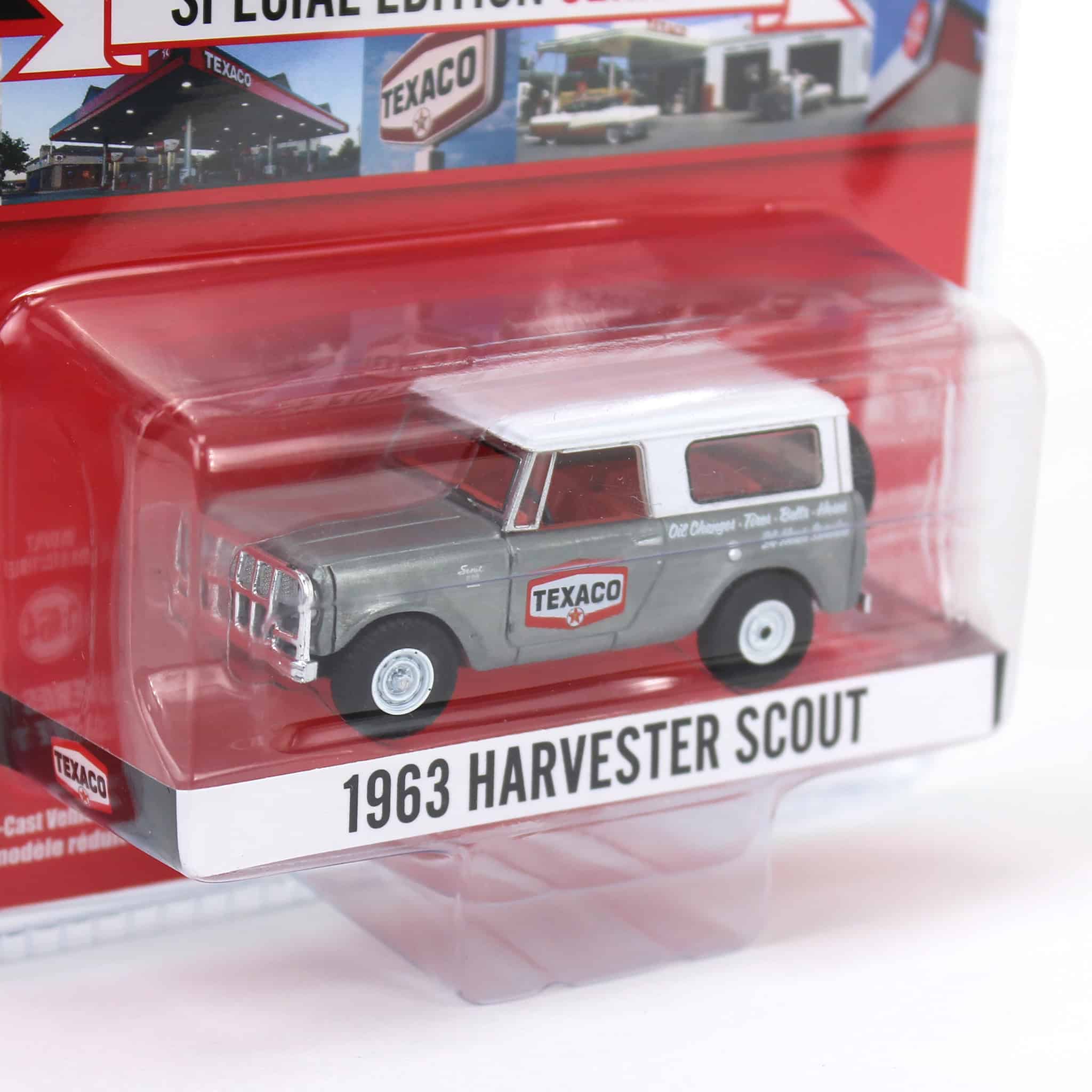 Raw Chase Unit ~ 1/64 1963 Harvester Scout, Texaco Special Edition Series 1 - Image 2