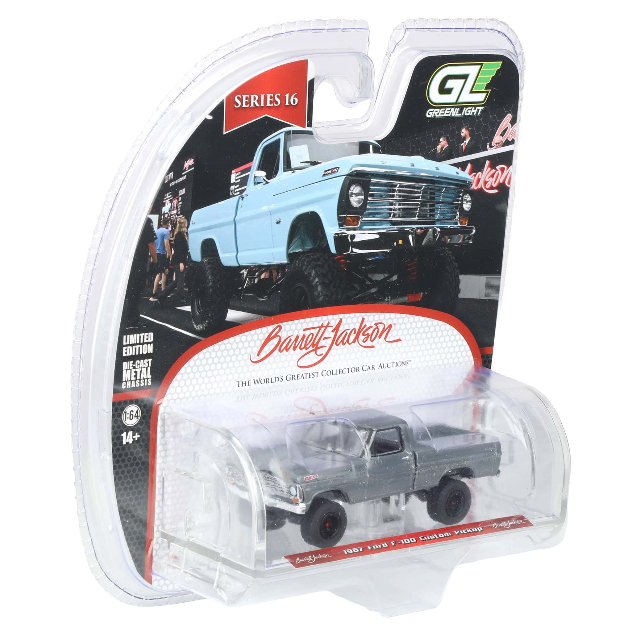Raw Chase Unit ~ 1/64 1967 Ford F-100 Custom Pickup Truck, Palm Beach 2024, Barrett-Jackson Series 16 - Image 2