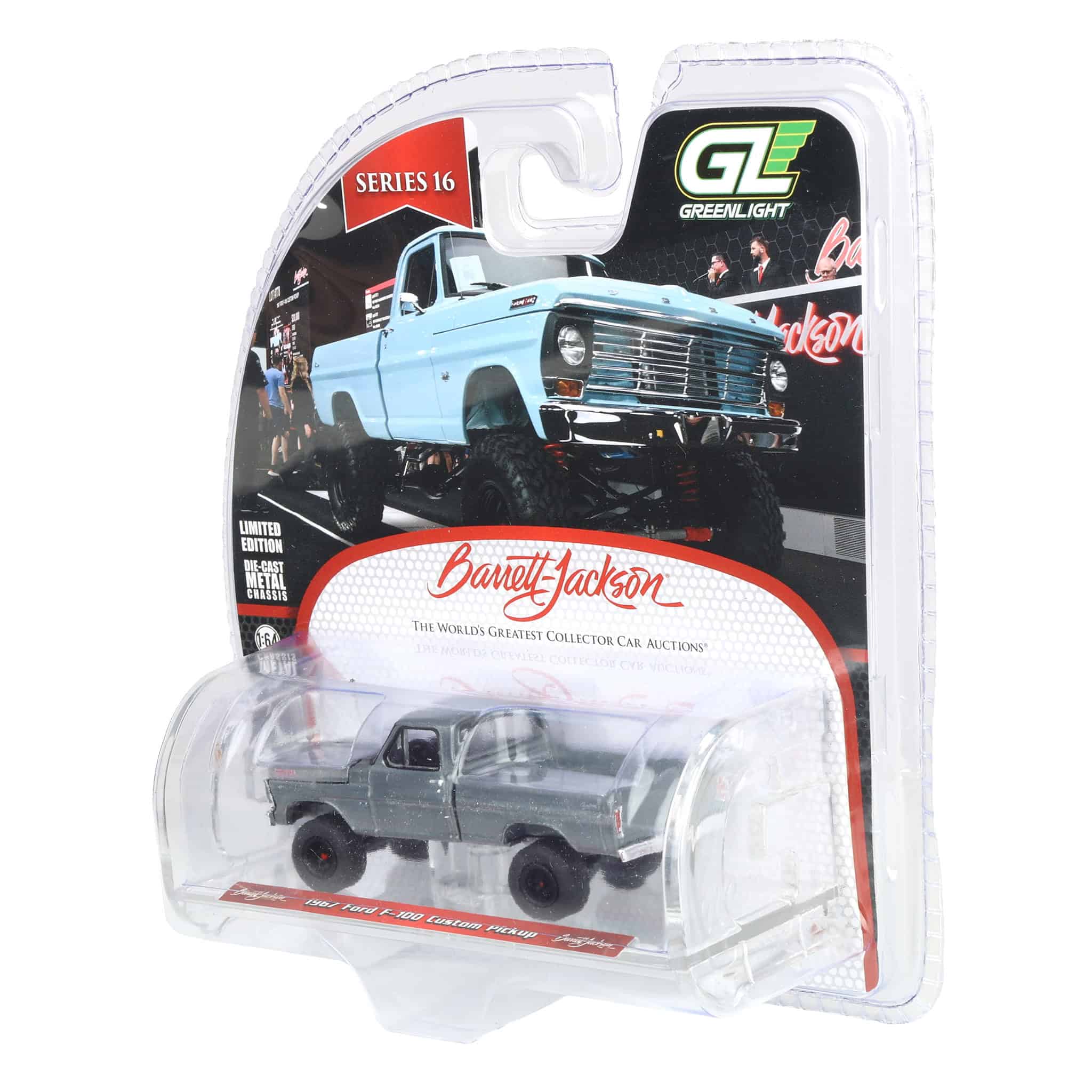 Raw Chase Unit ~ 1/64 1967 Ford F-100 Custom Pickup Truck, Palm Beach 2024, Barrett-Jackson Series 16 - Image 3