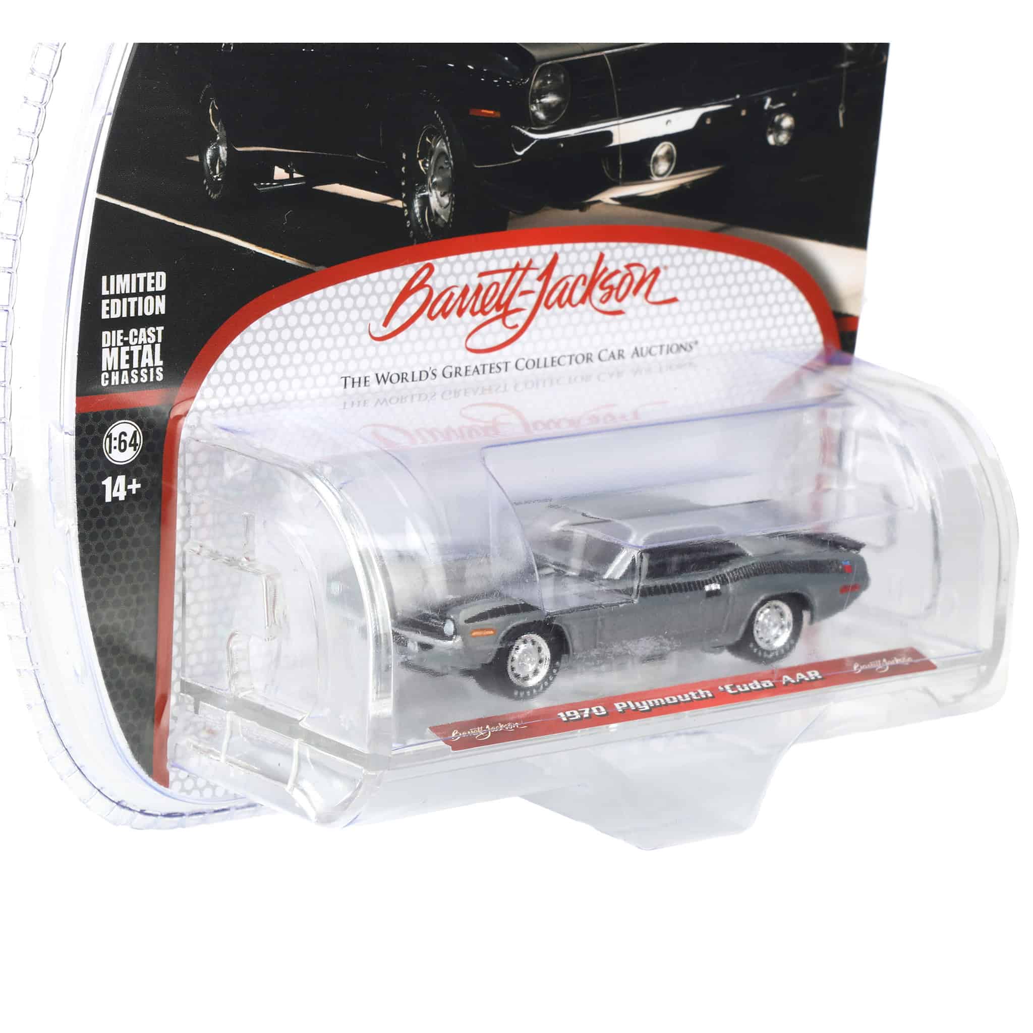 Raw Chase Unit ~ 1/64 1970 Plymouth 'Cuda AAR, Barrett-Jackson Series 16 - Image 2