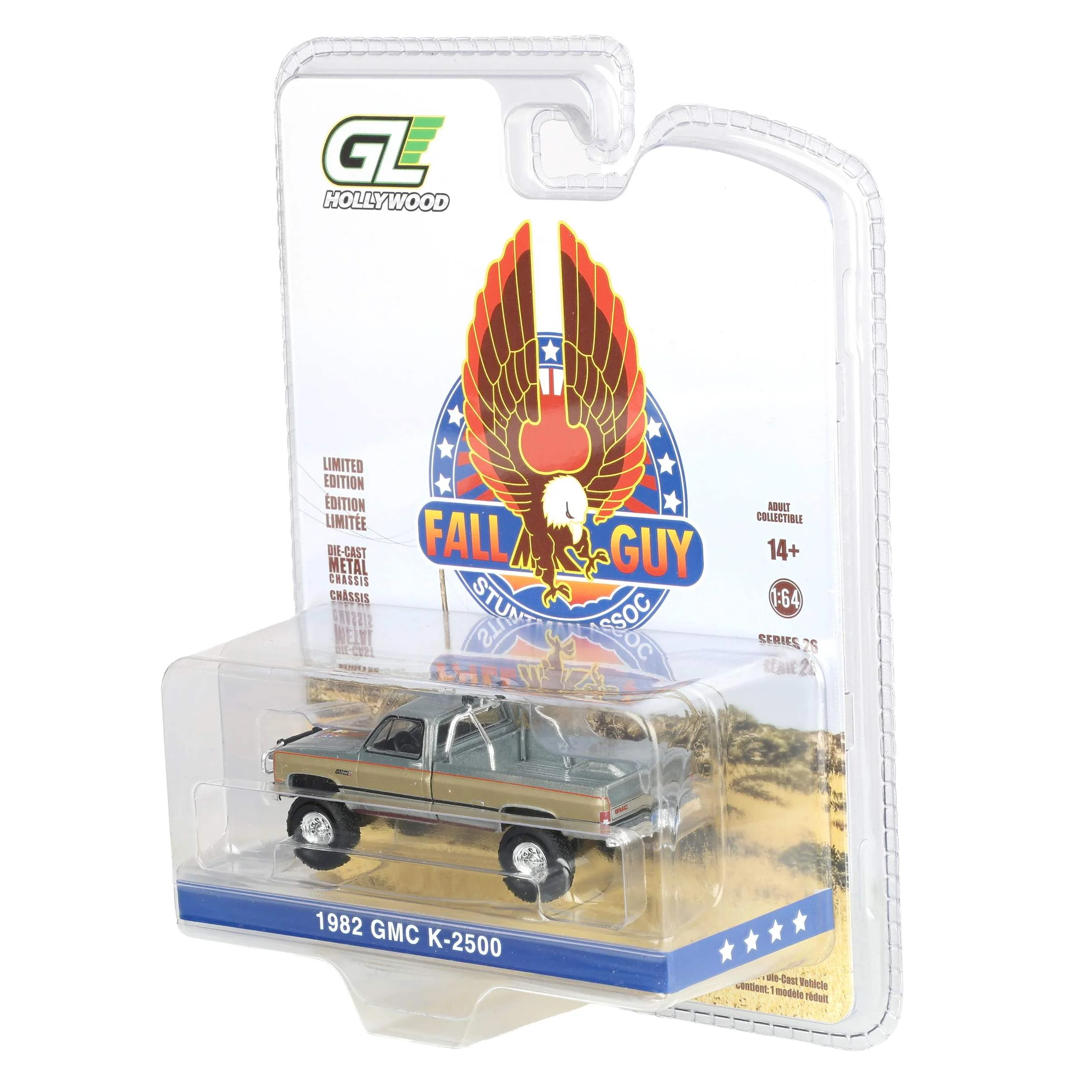 Raw Chase Unit ~ 1/64 1982 GMC K-2500, Fall Guy Stuntman Association, Hollywood Series 26 - Image 3