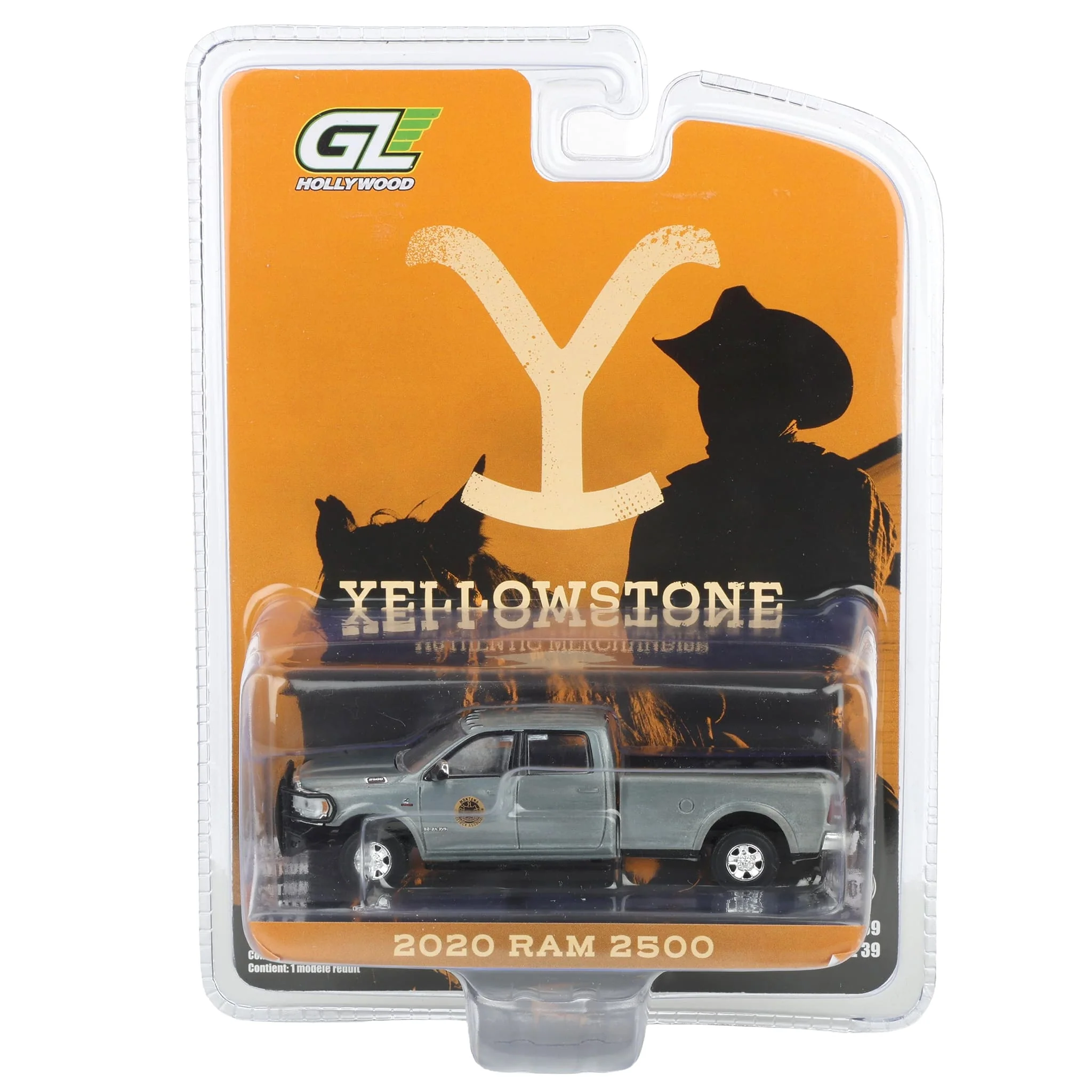Raw Chase Unit ~ 1/64 2020 Ram 2500 Montana Livestock Association, Hollywood Series 39 by GreenLight Collectibles