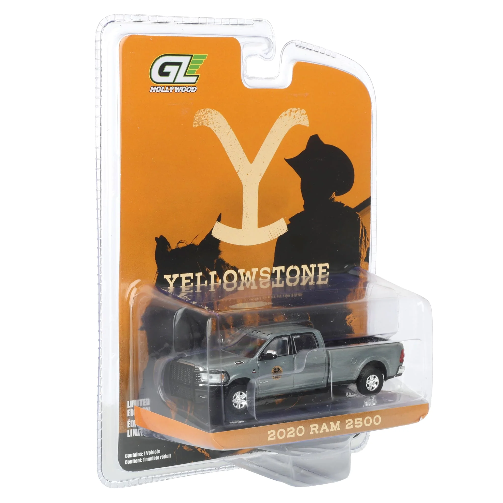 Raw Chase Unit ~ 1/64 2020 Ram 2500 Montana Livestock Association, Hollywood Series 39 by GreenLight Collectibles - Image 2